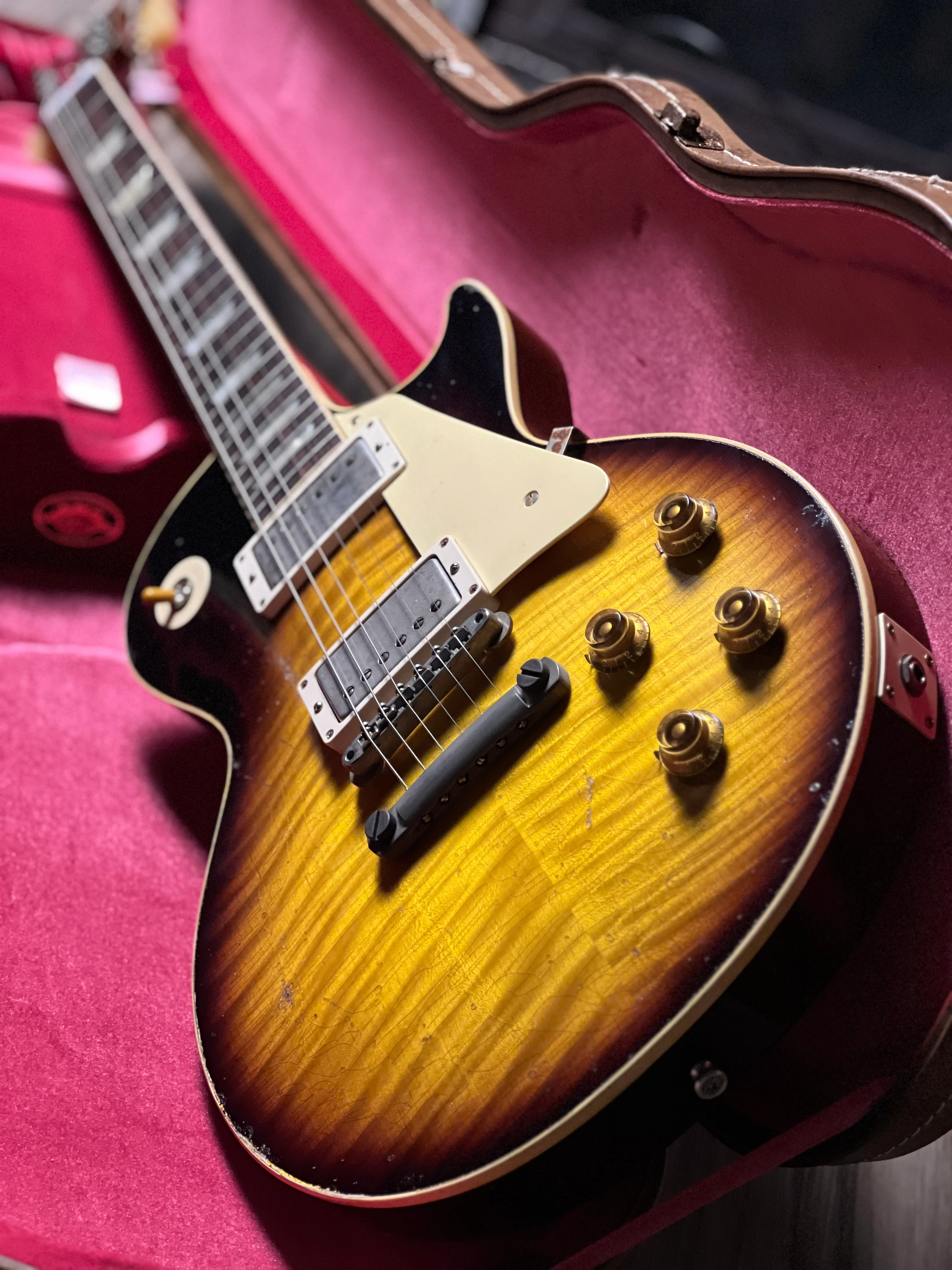 Gibson 1959 Les Paul Standard Reissue Heavy Aged Murphy Lab Kindred Burst 95095 - Image 4