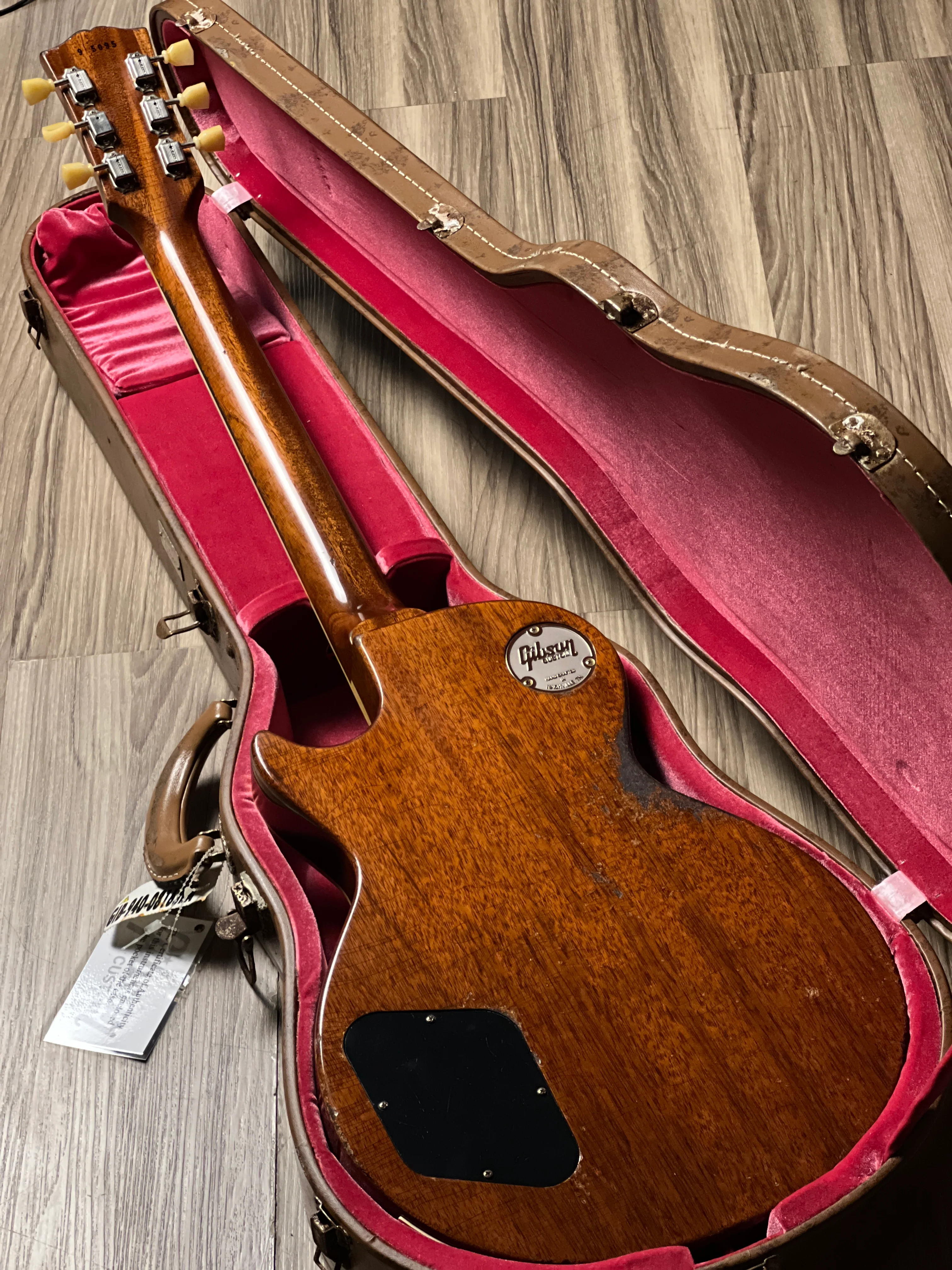 Gibson 1959 Les Paul Standard Reissue Heavy Aged Murphy Lab Kindred Burst 95095 - Image 5