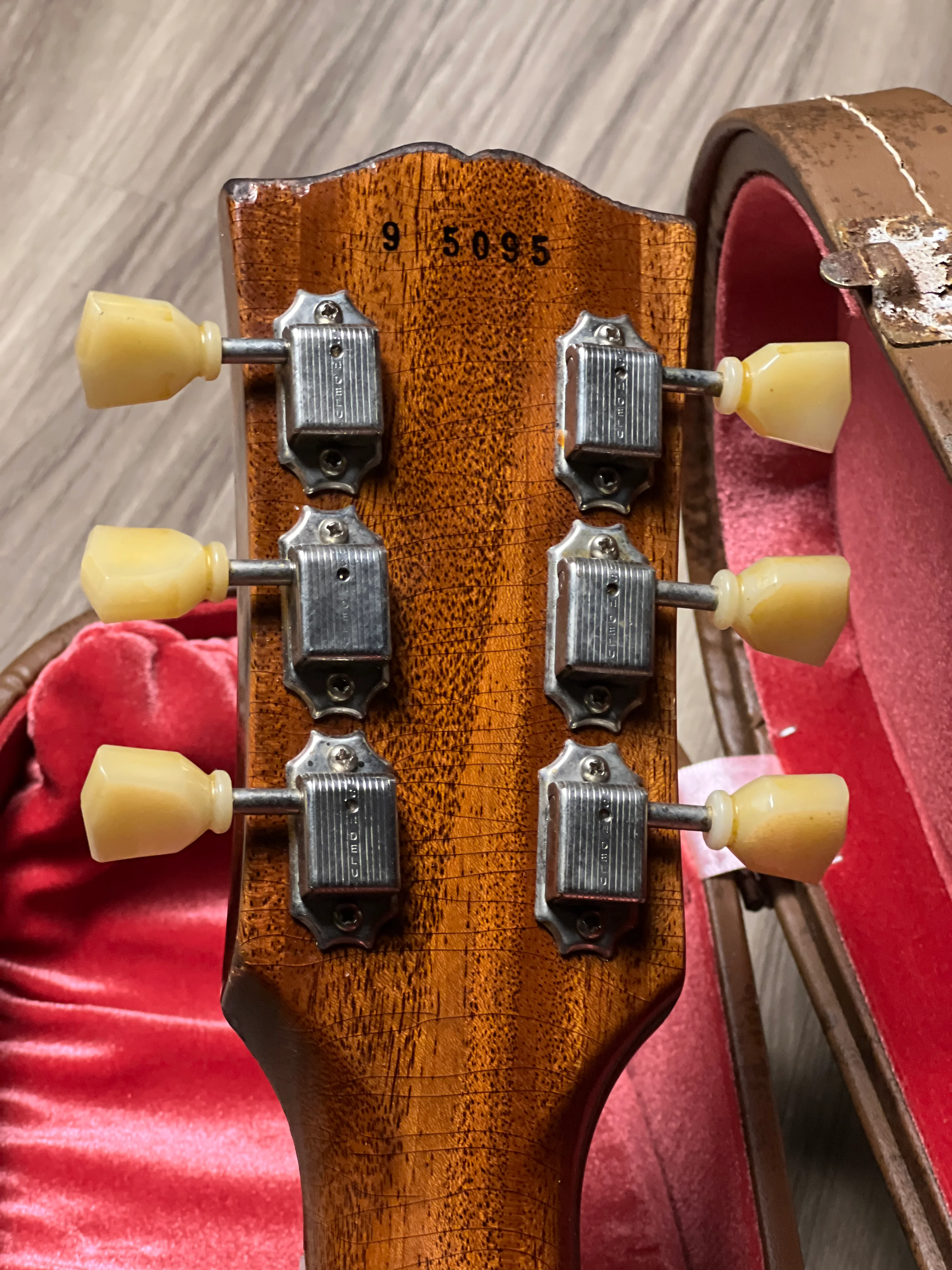 Gibson 1959 Les Paul Standard Reissue Heavy Aged Murphy Lab Kindred Burst 95095 - Image 6