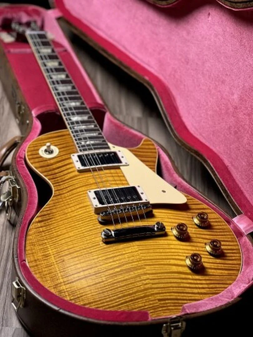 Gibson 1959 Les Paul Standard Reissue VOS in Dirty Lemon w/Case 932179 - Image 2