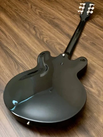 Gibson 2019 ES-335 Studio Semi-Hollow in Ebony - Image 4