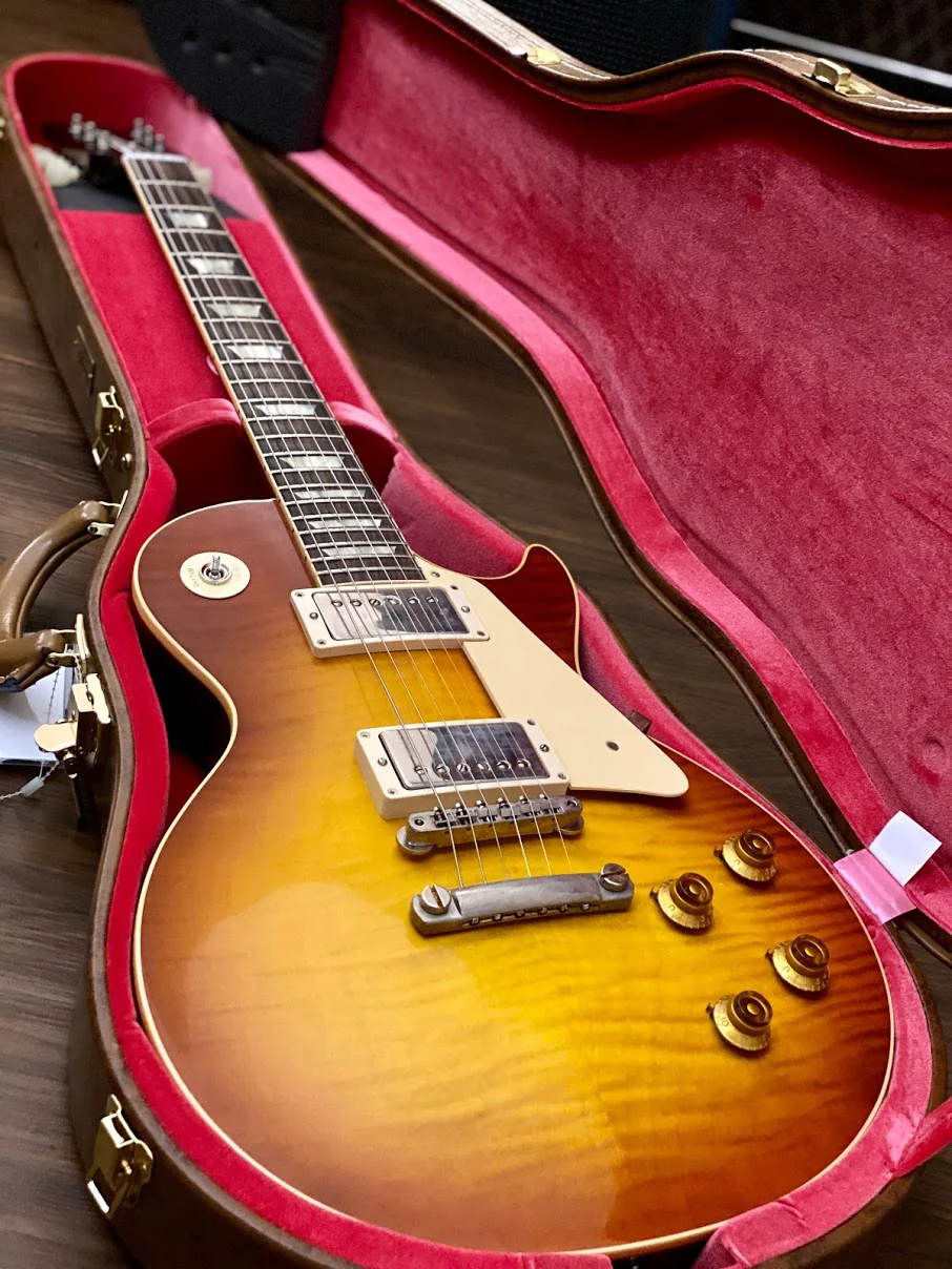 Gibson Custom 60th Anniversary 1960 Les Paul Standard V1 VOS - Antiquity Burst - Image 8