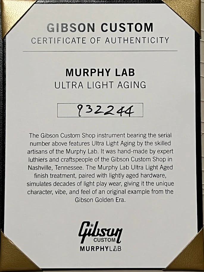 Gibson Custom Shop Murphy Lab 1959 Les Paul Standard Ultra Light Aged in Dirty Lemon Burst - Image 10