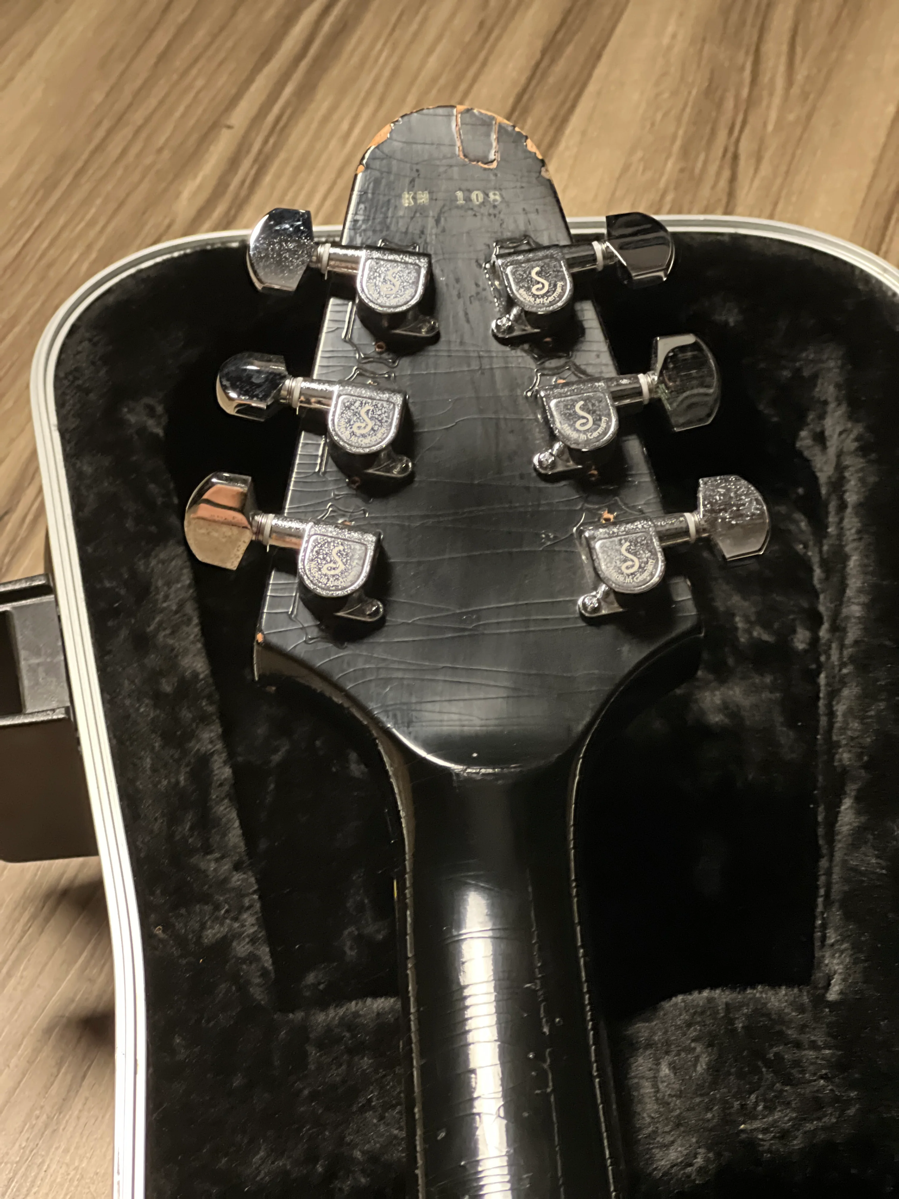 Gibson Kirk Hammet 1979 Flying V Ebony - Image 5