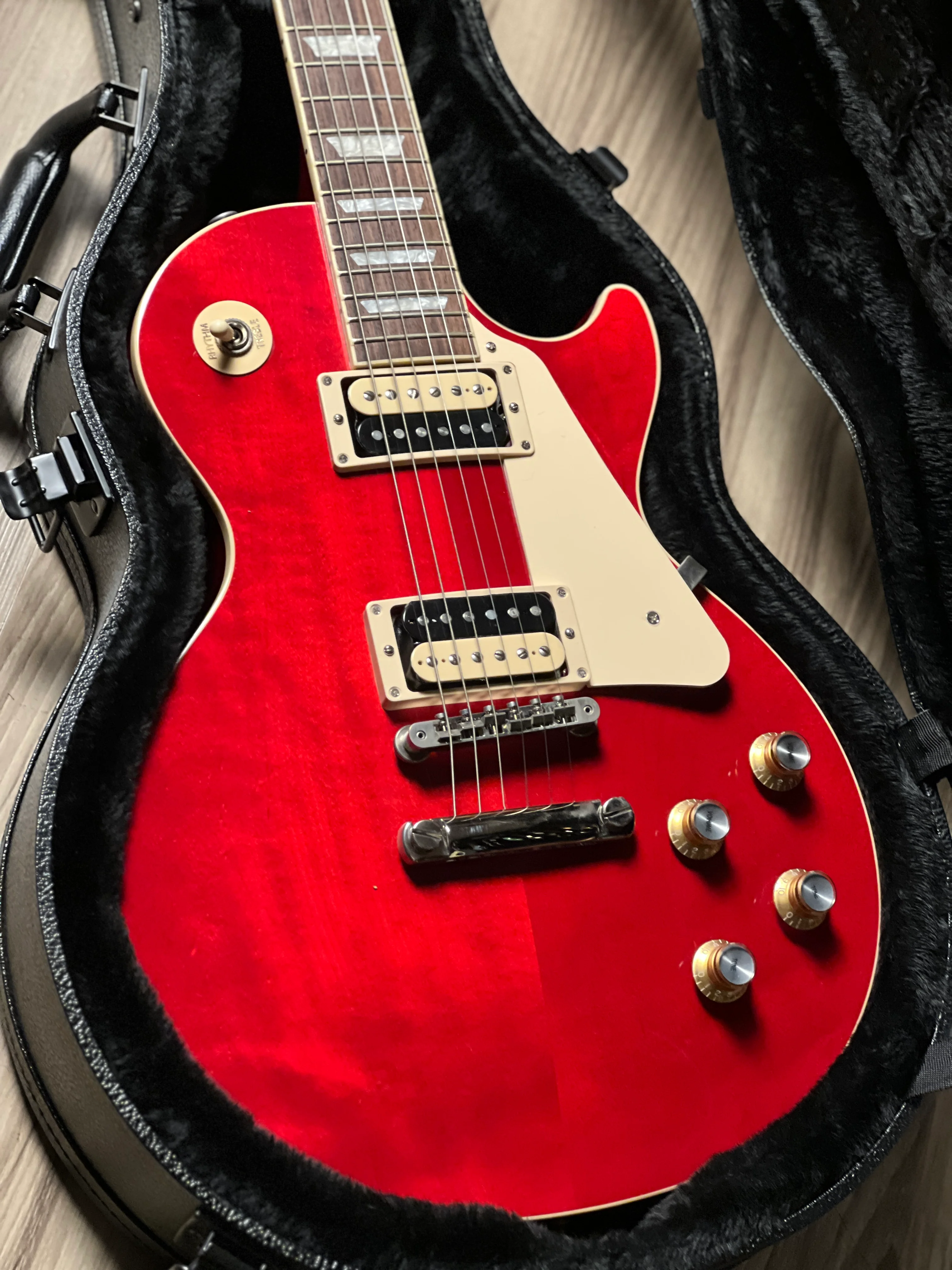 Gibson Les paul Classic Translucent Cherry 217330178 - Image 3