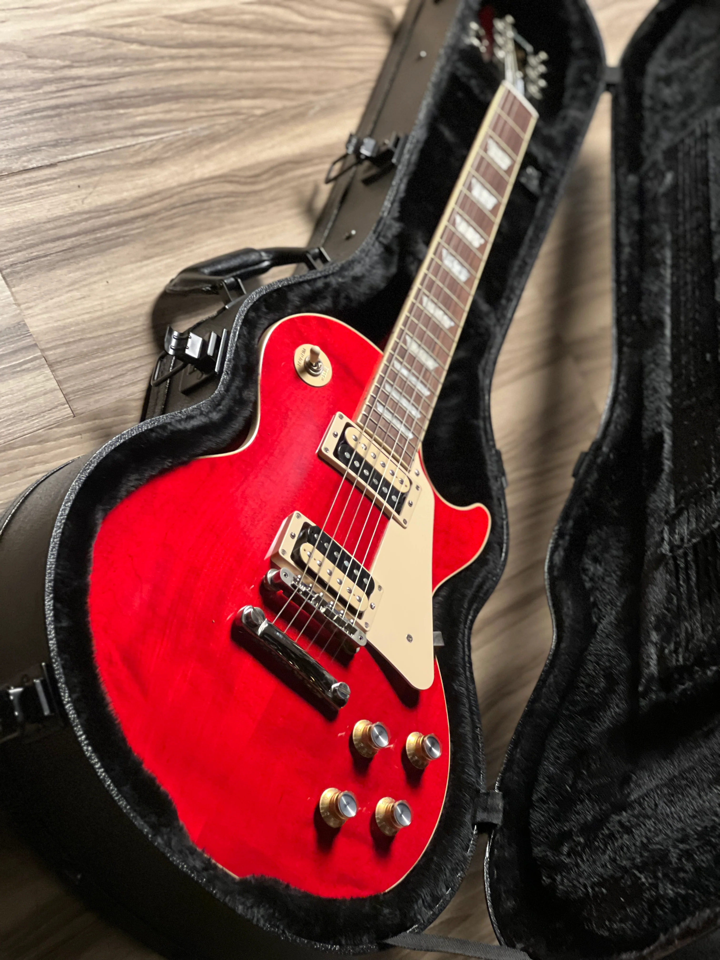 Gibson Les paul Classic Translucent Cherry 217330178 - Image 4