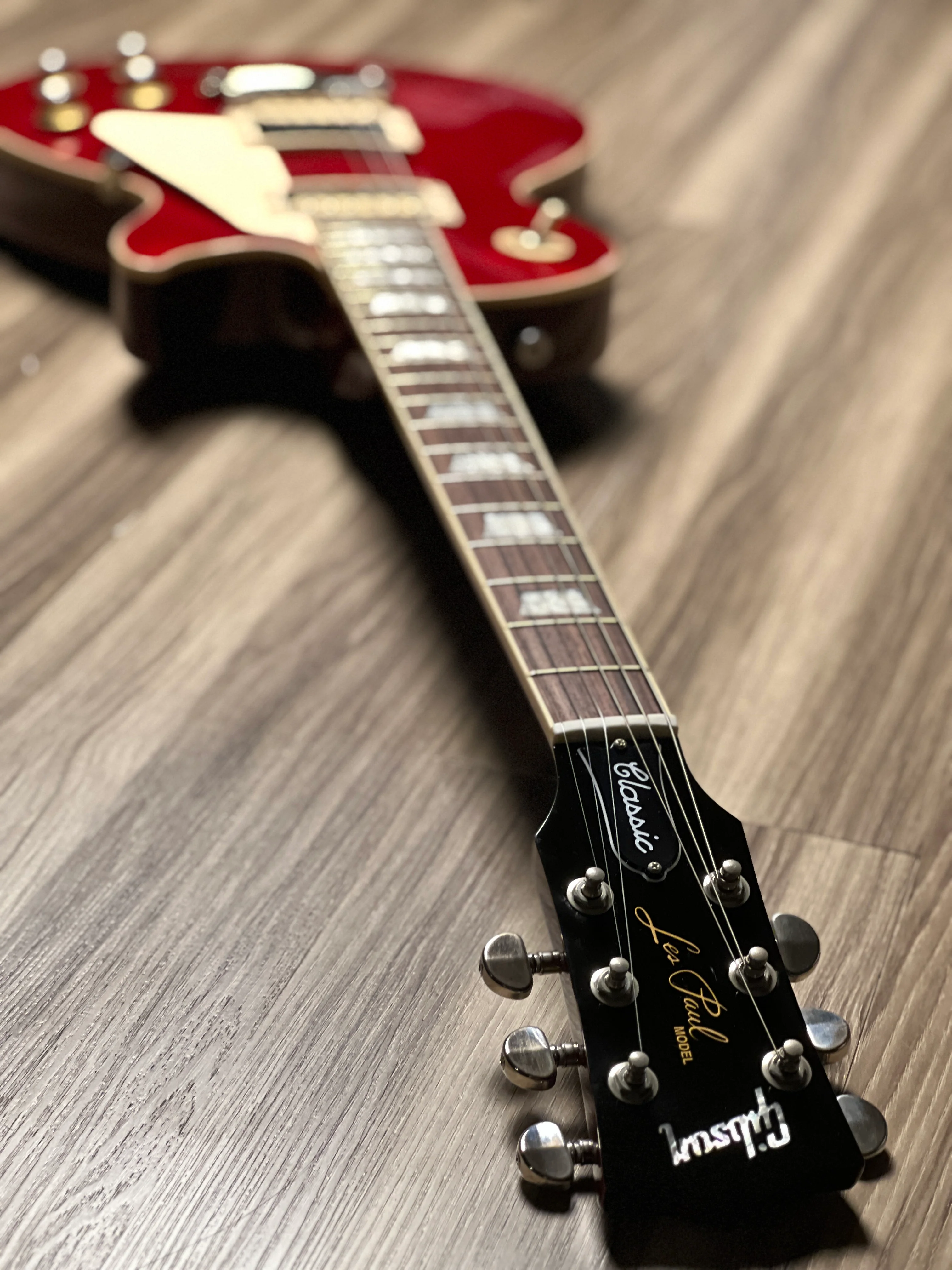 Gibson Les paul Classic Translucent Cherry 217330178 - Image 9