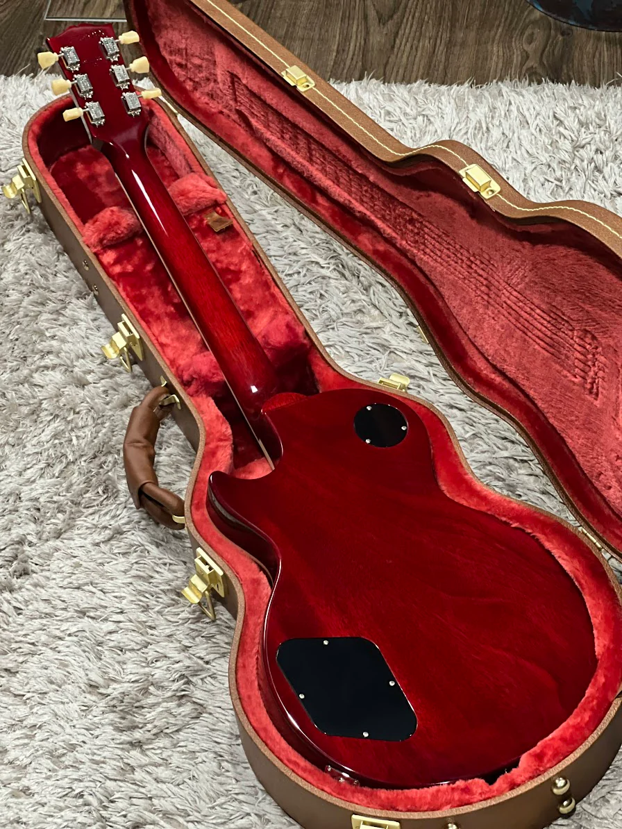 Gibson Les Paul Deluxe 70s in 70s Cherry Sunburst - Image 5
