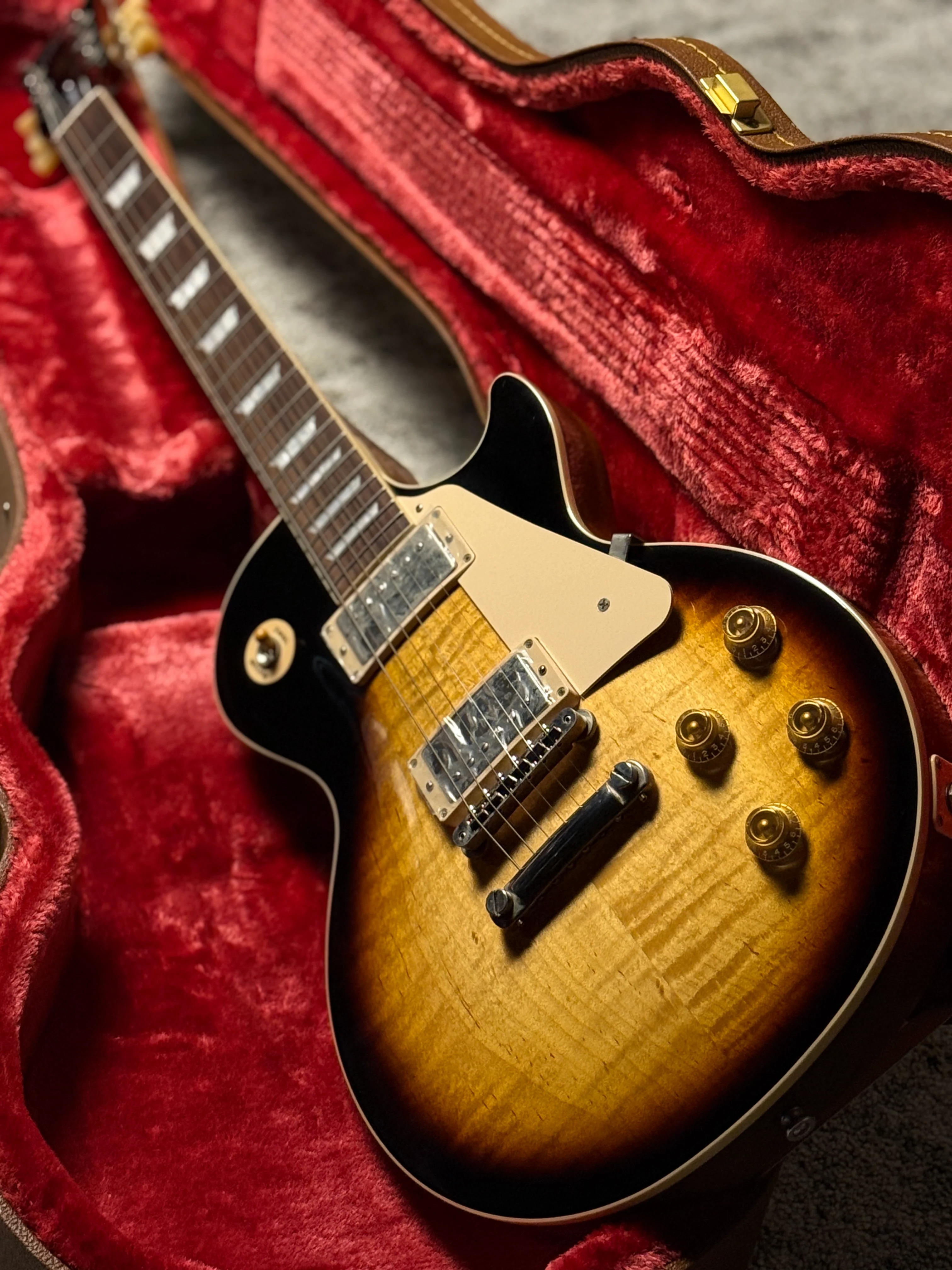 Gibson Les Paul Standard 50s Figured Top in Tobacco Burst 205330484 - Image 5