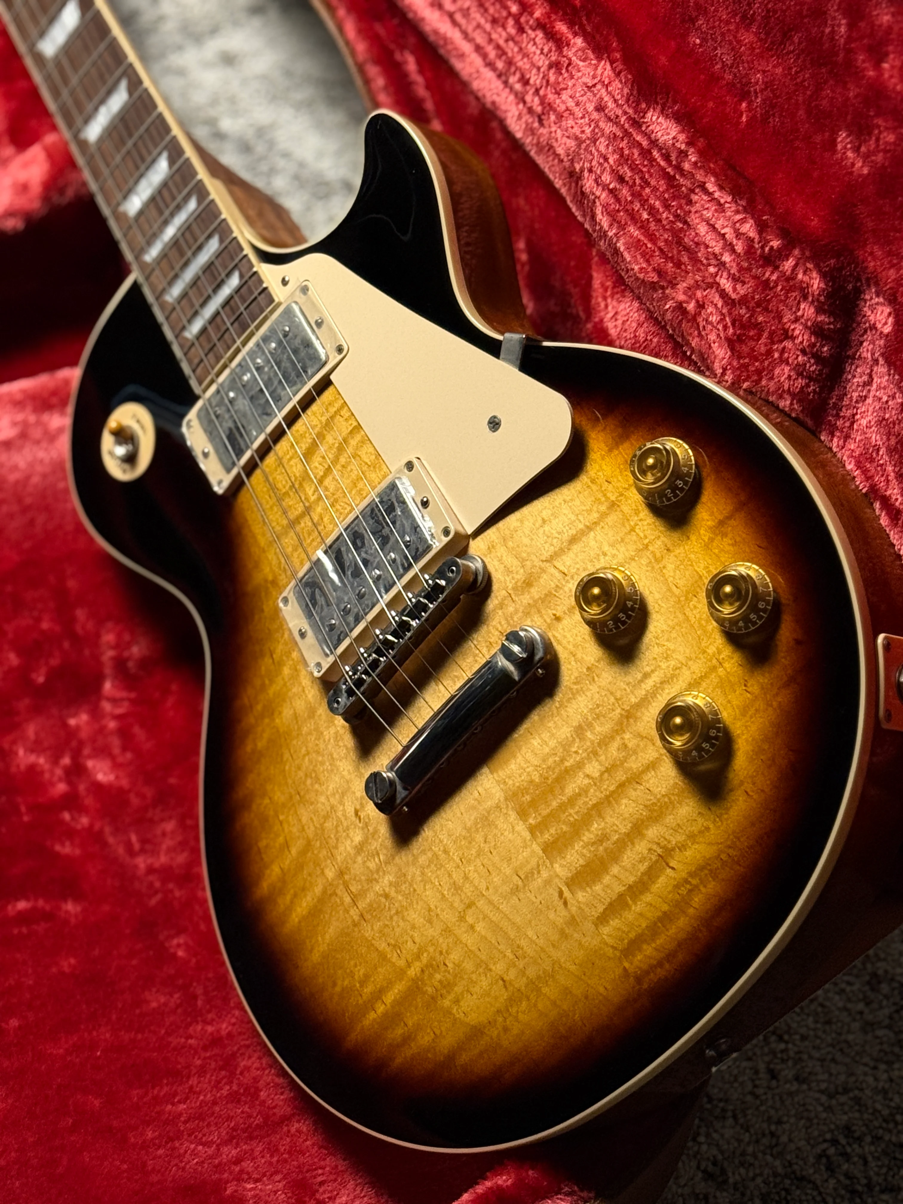 Gibson Les Paul Standard 50s Figured Top in Tobacco Burst 205330484 - Image 6