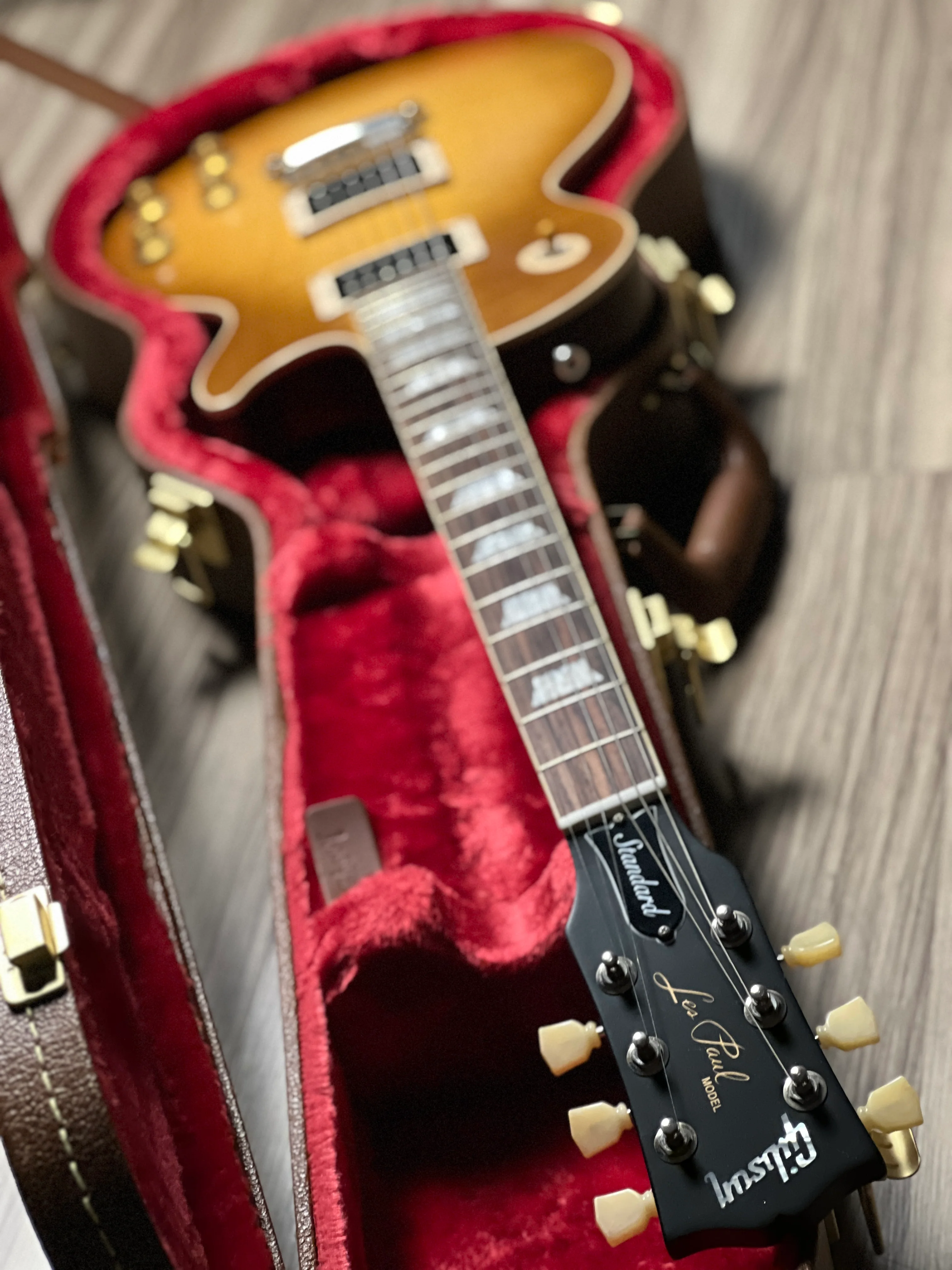 Gibson Les Paul Standard Faded 50s In Satin Honey Burst w/ Case 201830007 - Image 7