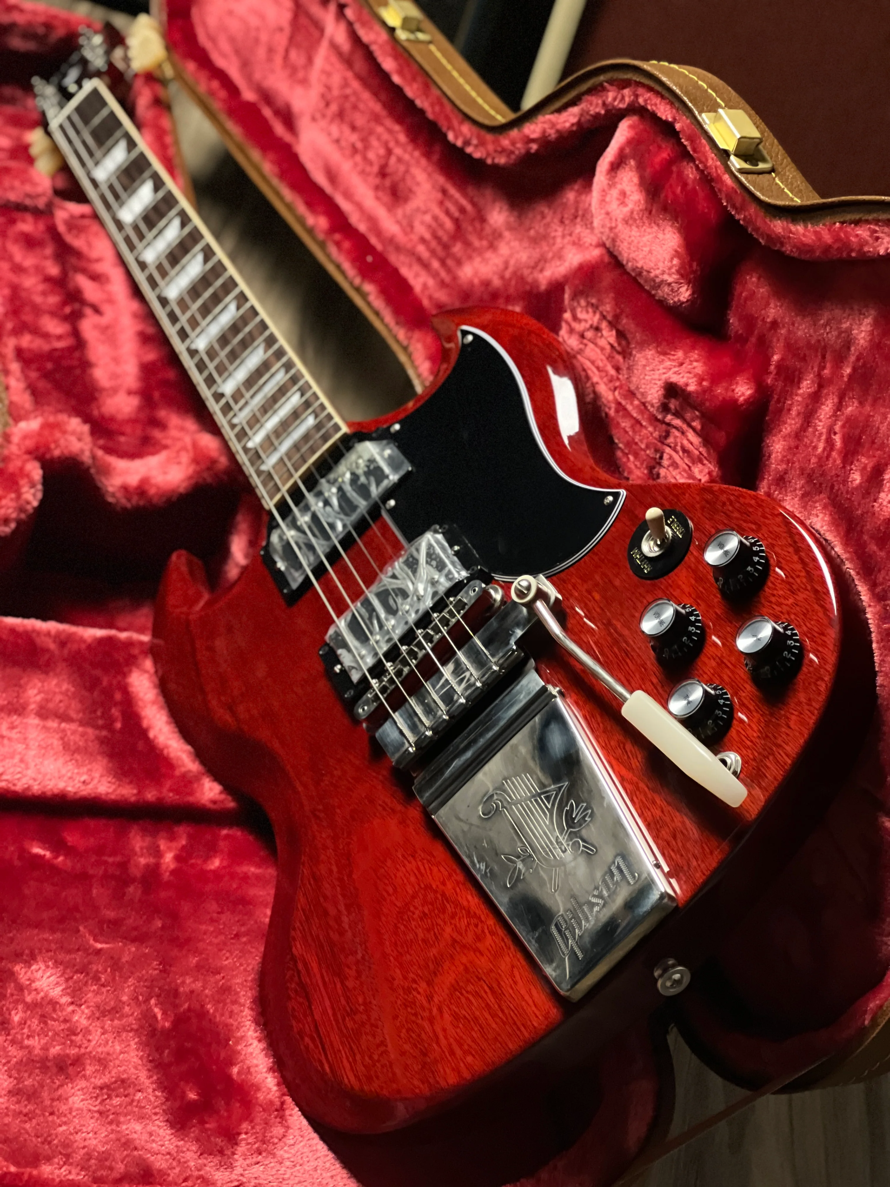 Gibson SG Standard `61 Maestro Vibrola - Vintage Cherry - Image 4