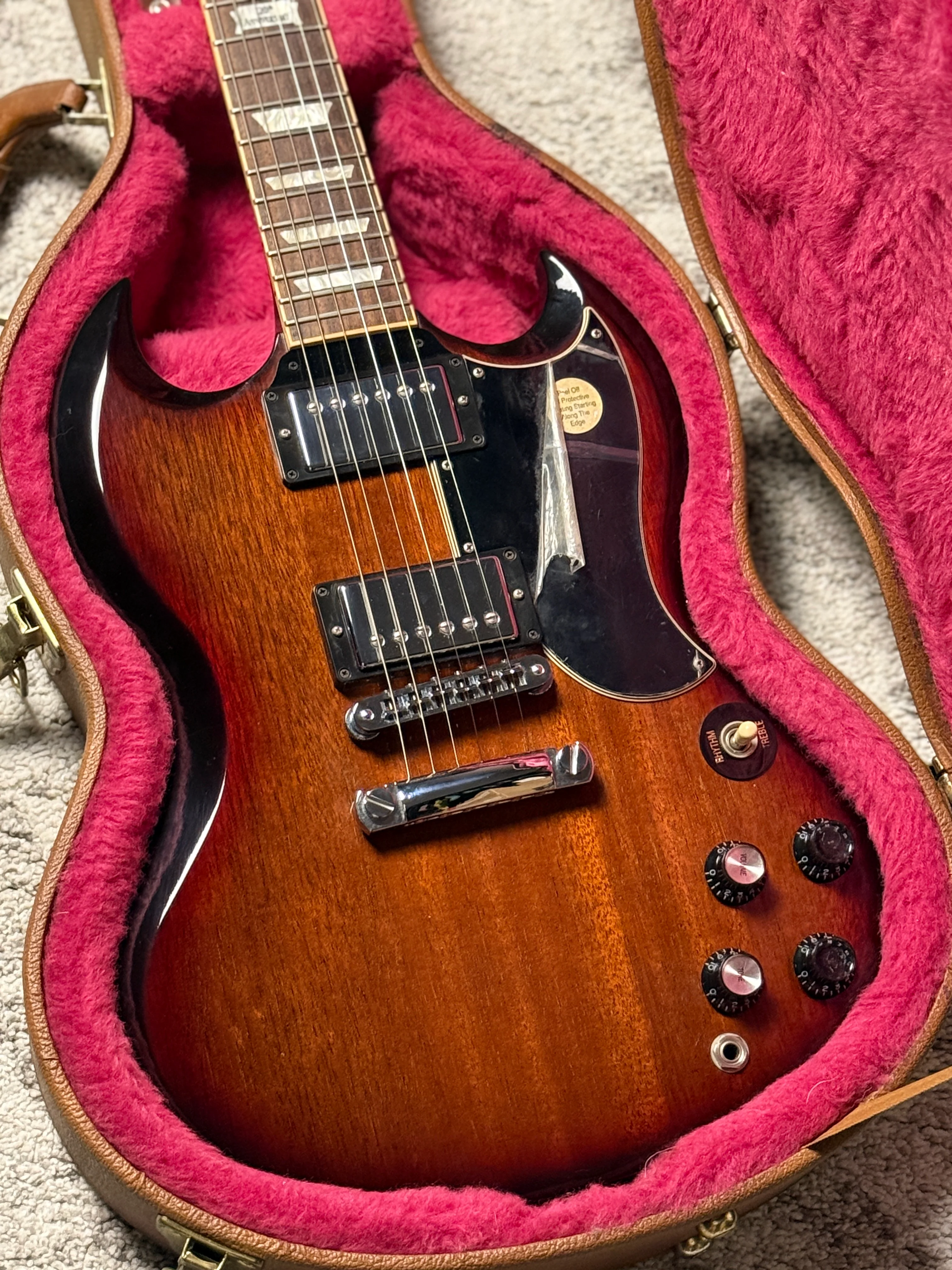Gibson SG Standard 61 Reissue 120th Anniversary in Fireburst 140086257 (USED) - Image 3