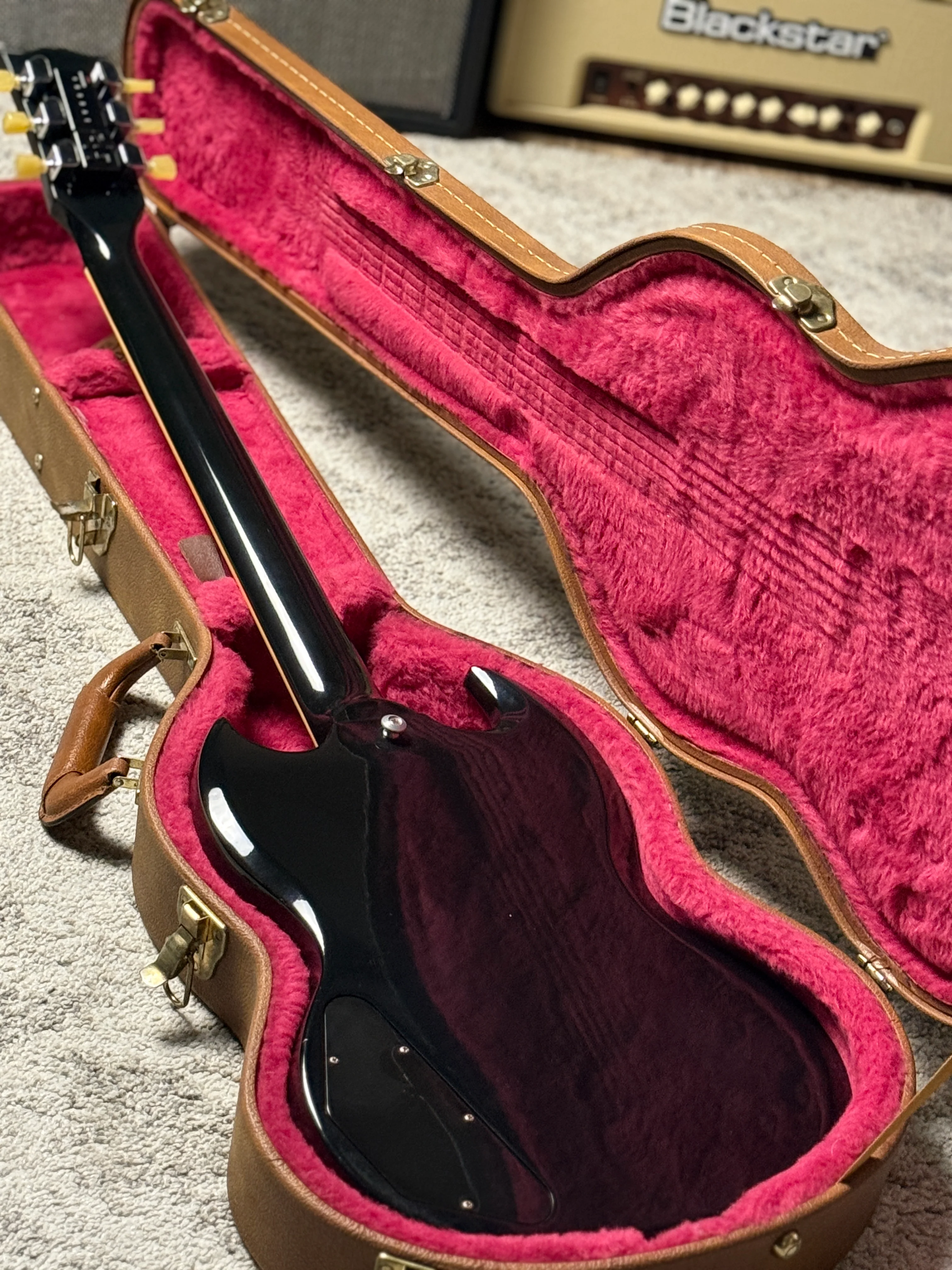 Gibson SG Standard 61 Reissue 120th Anniversary in Fireburst 140086257 (USED) - Image 6