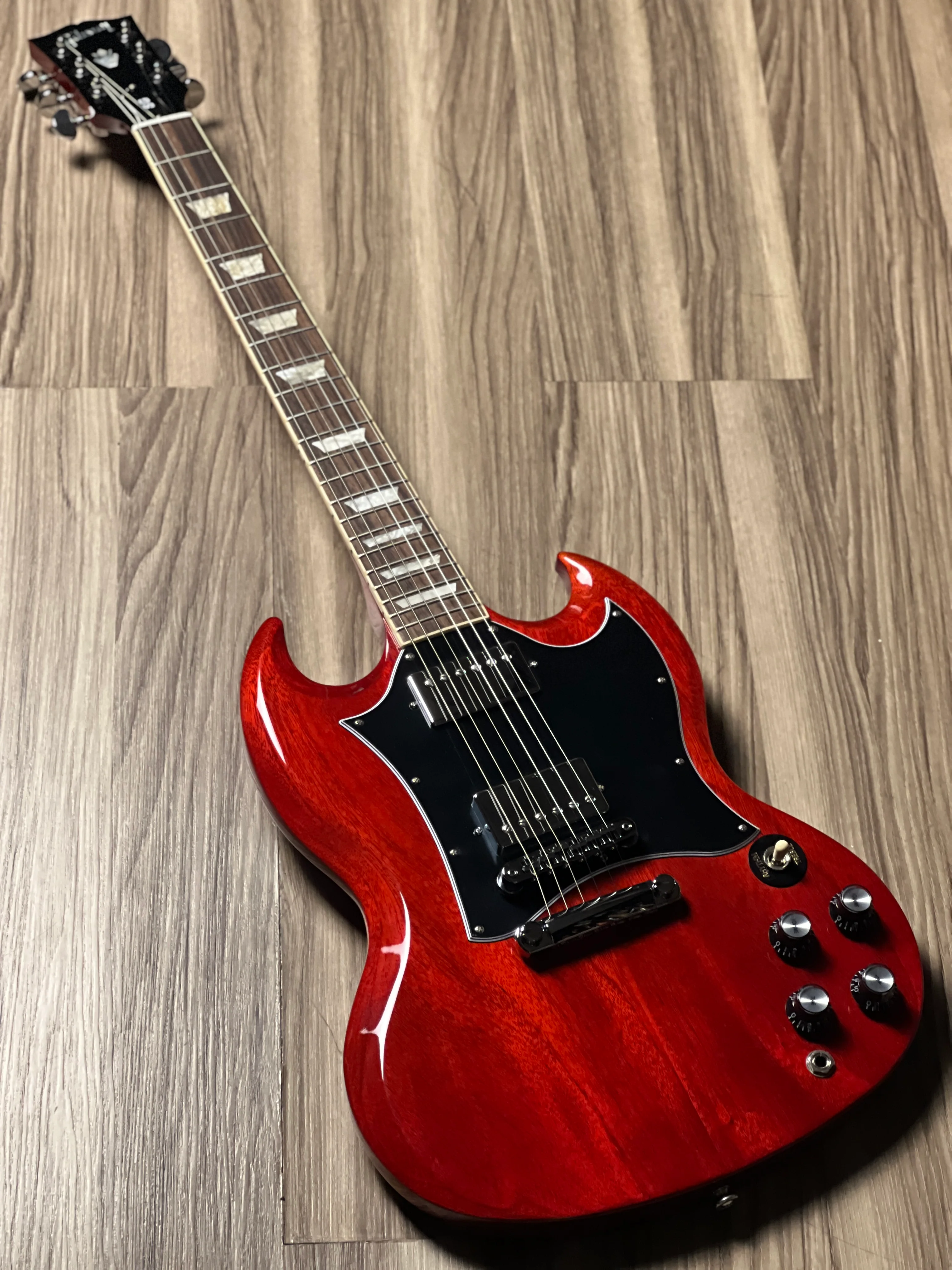 Gibson SG Standard in Heritage Cherry with Gigbag 203740170 - Image 2