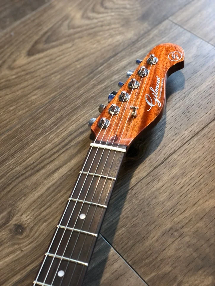 Gilmour Guitar Custom Shop Canary Mahogany - Image 7