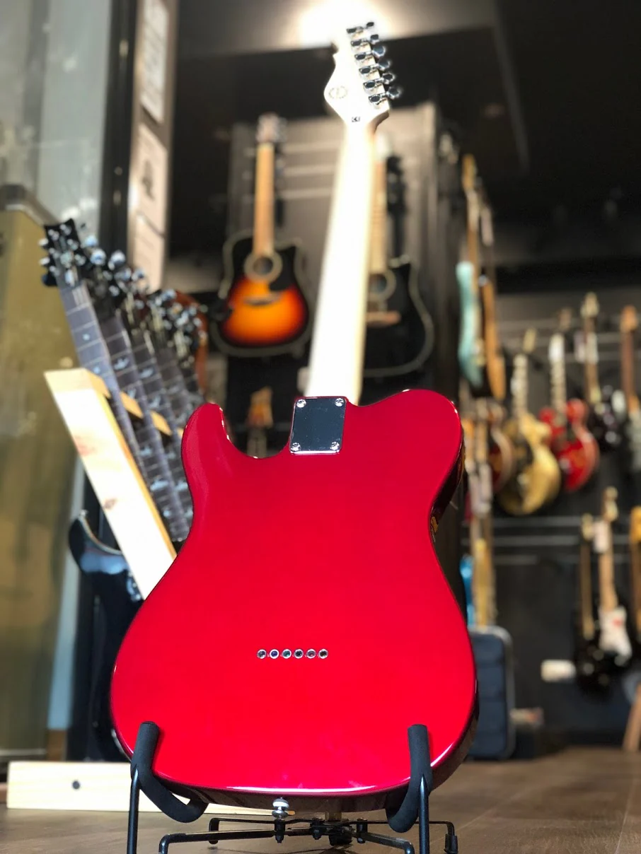 G&L Tribute ASAT Classic in Candy Apple Red - Image 3