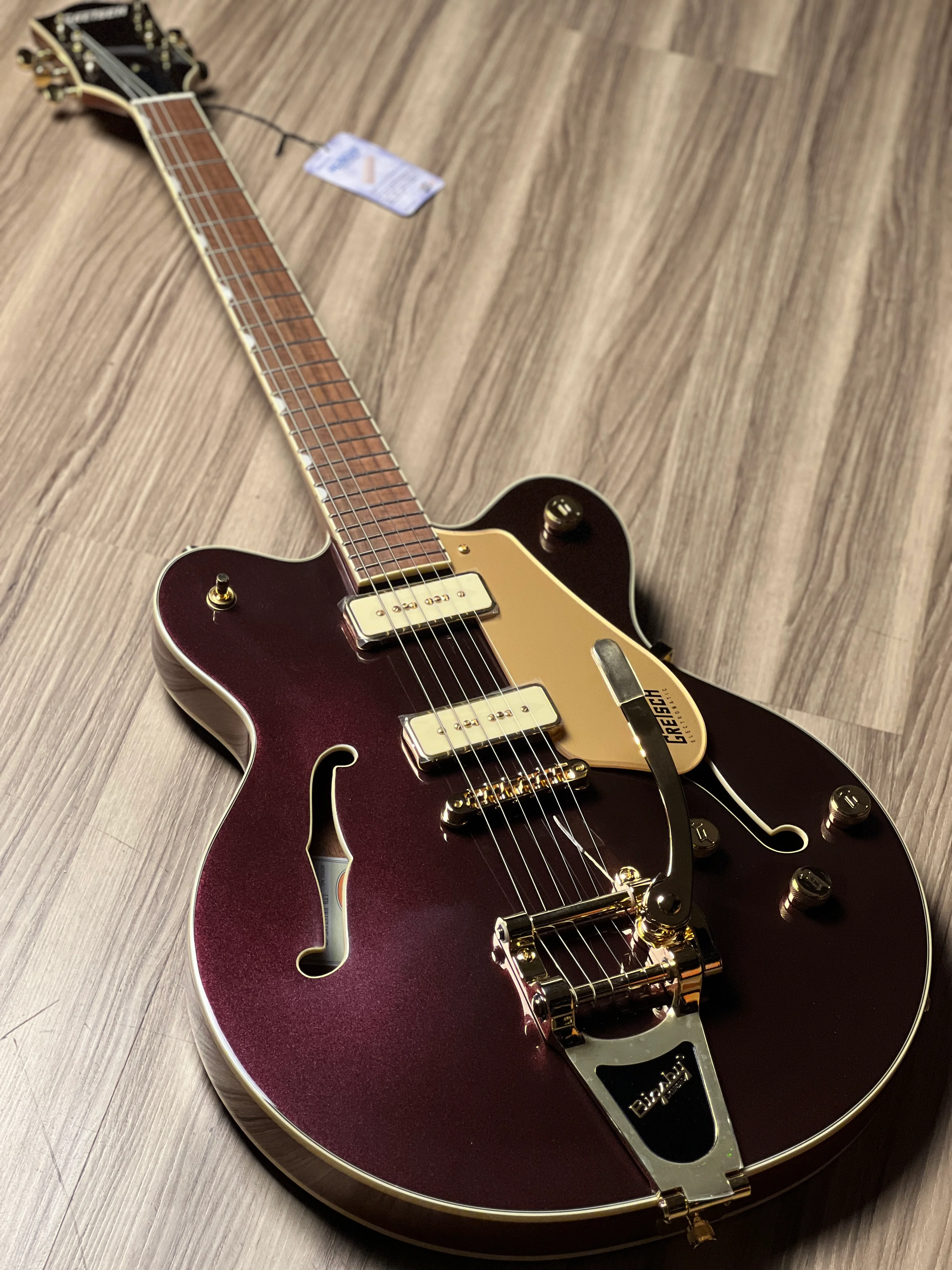 Gretsch Electromatic Pristine LTD Center Block Double-Cut Guitar w/Bigsby In Dark Cherry Metallic - Image 2