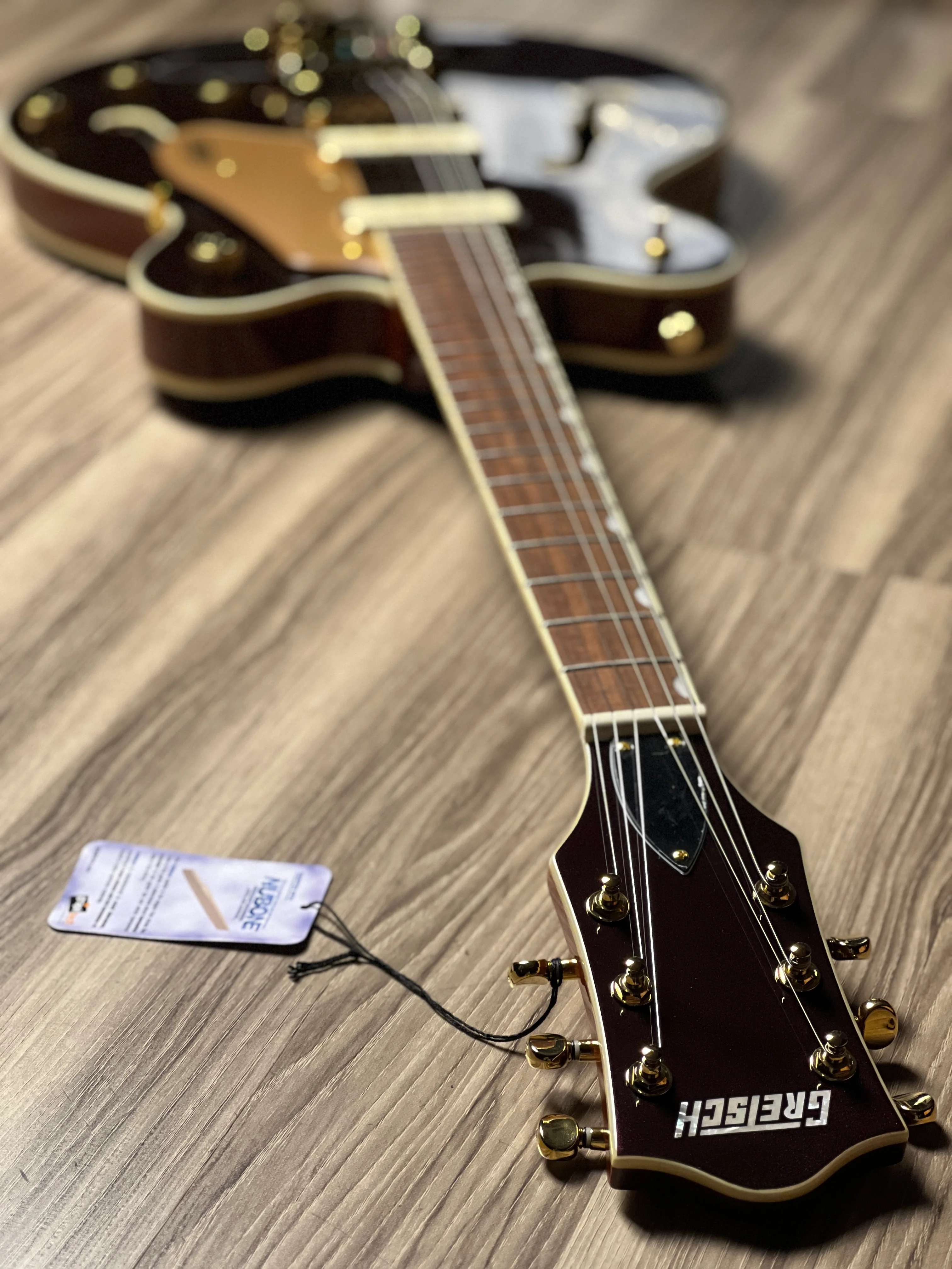 Gretsch Electromatic Pristine LTD Center Block Double-Cut Guitar w/Bigsby In Dark Cherry Metallic - Image 6