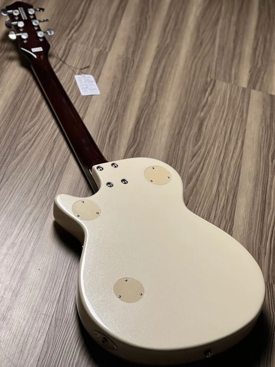 Gretsch FSR G2217 Streamliner Junior Jet Club in White Pearl Metallic - Image 3