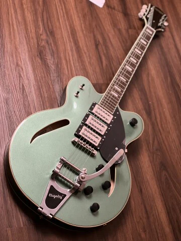 Gretsch FSR G2627T Streamliner Center Block 3-pickup w/ Bigsby in Georgia Green - Image 2