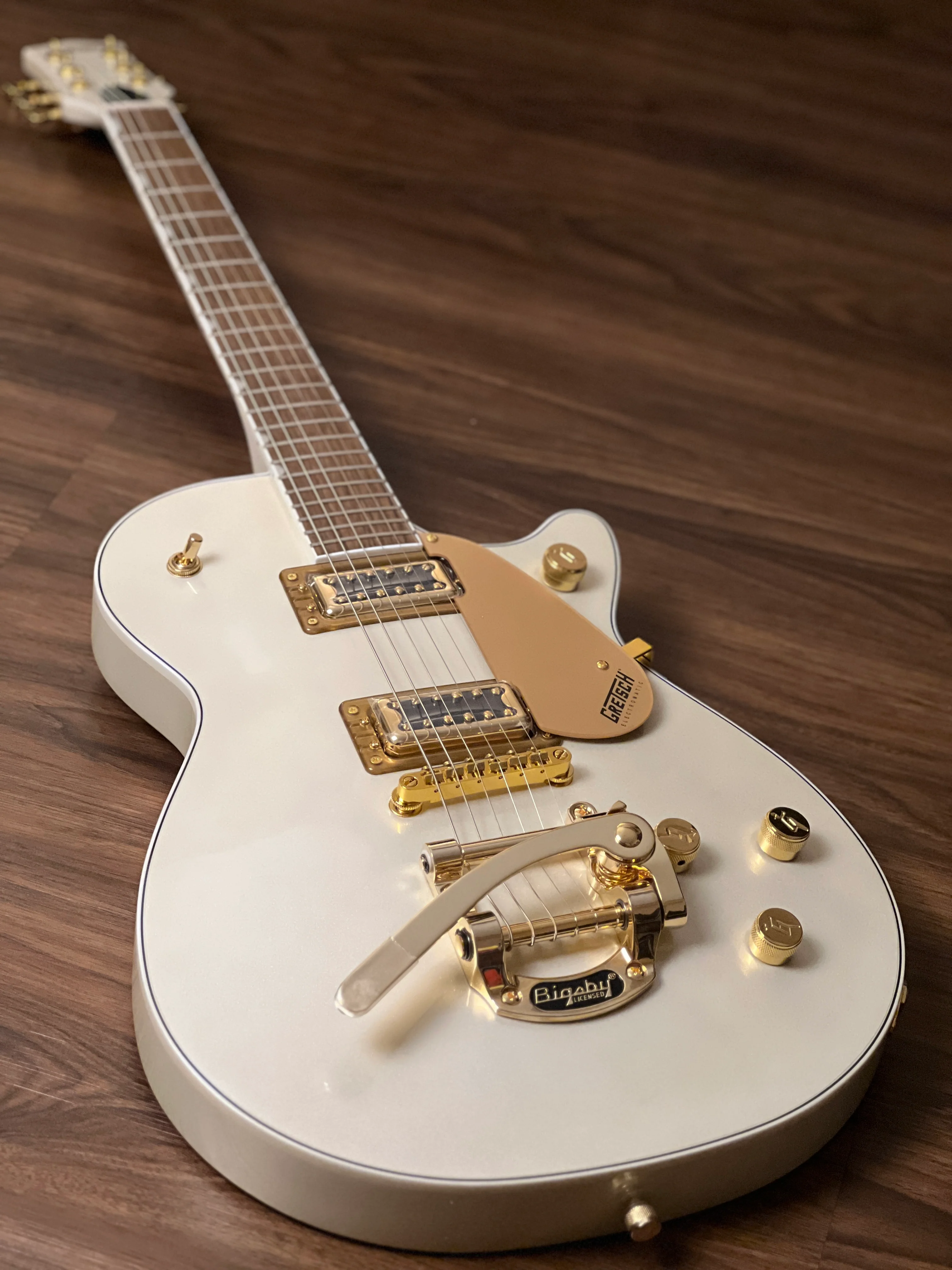 Gretsch FSR G5237TG Electromatic Jet FT Single-Cut In Champagne White - Image 2