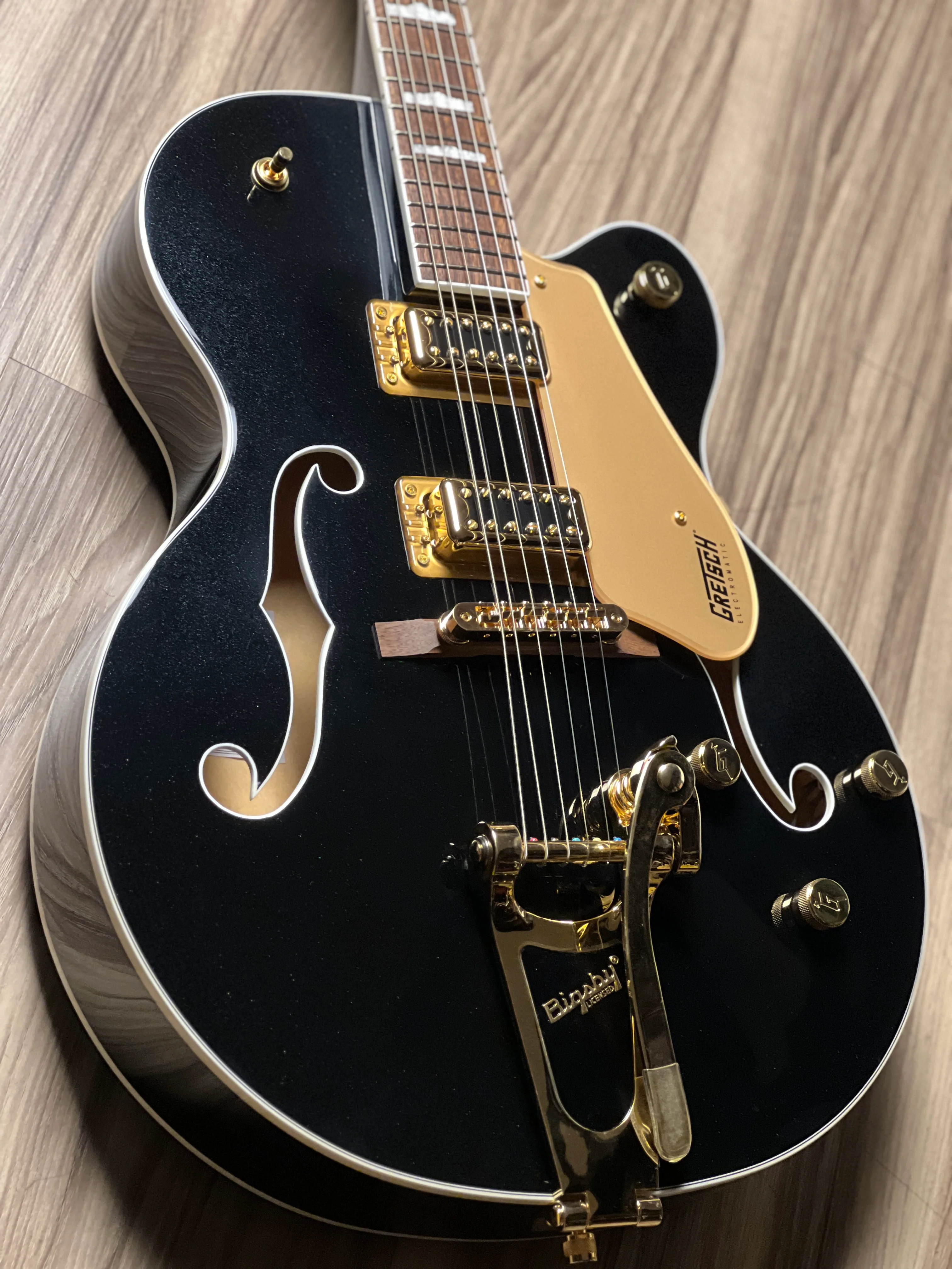 Gretsch FSR G5427TG Electromatic Hollow Body Single-Cut in Black Pear - Image 4