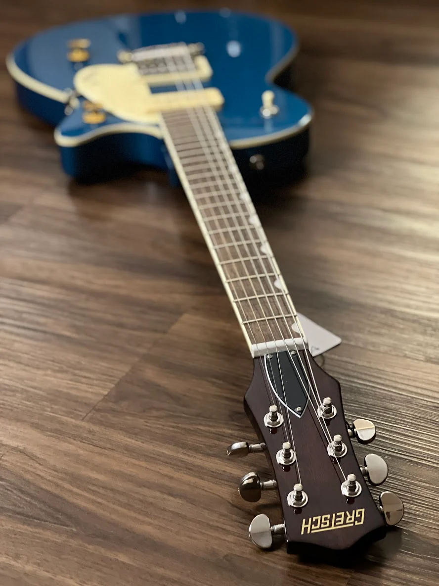 Gretsch G2215-P90 Streamliner Junior Jet Club with Laurel FB in Ocean Turquoise - Image 6