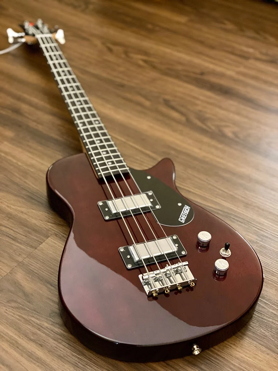 Gretsch G2220 Electromatic Junior Jet Bass II Walnut Stain - Image 4