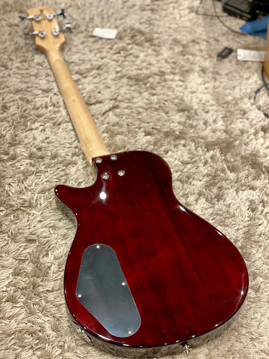 Gretsch G2220 Electromatic Junior Jet Bass II Walnut Stain - Image 7