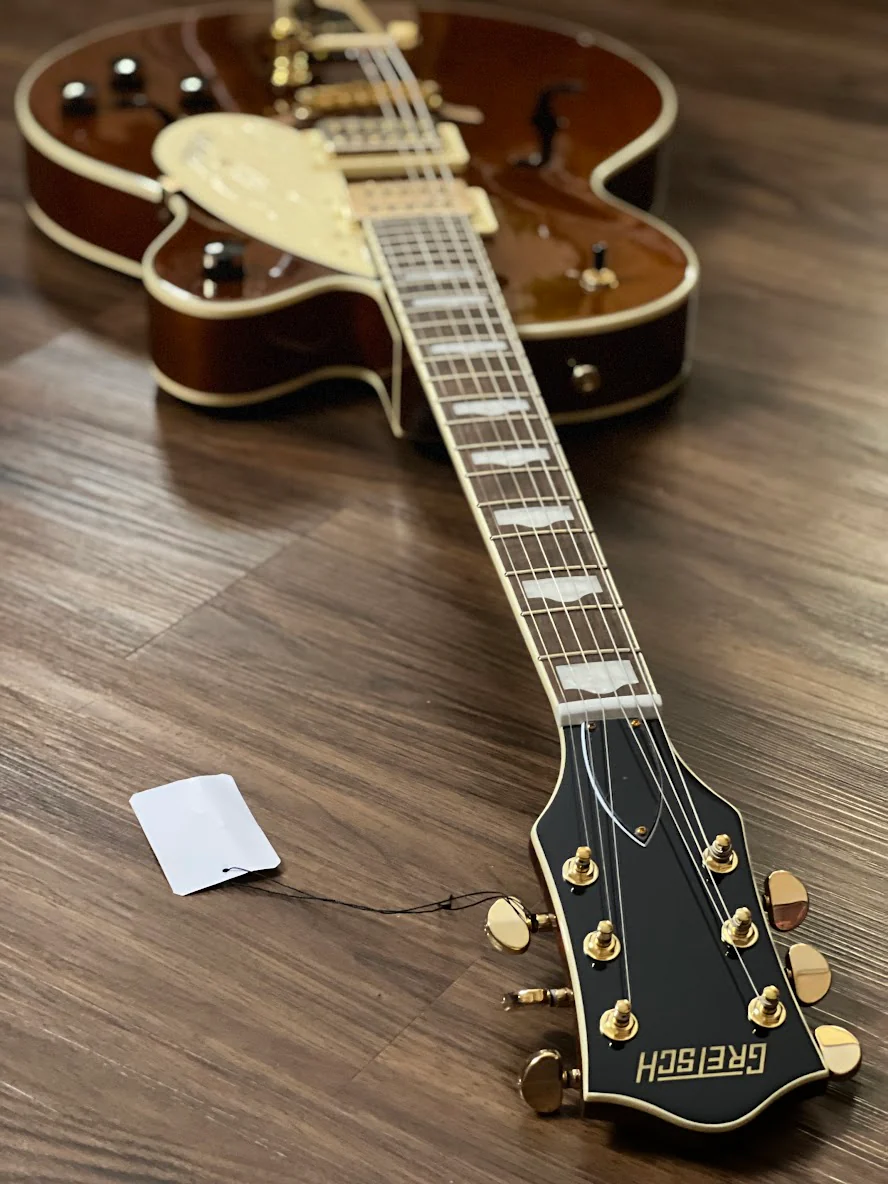 Gretsch G2410TG Streamliner Hollow Body Single-Cut with Laurel FB in Single Barrel Burst - Image 5