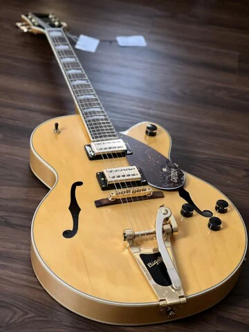 Gretsch G2410TG Streamliner Hollow Body Single-Cut with Laurel FB in Village Amber - Image 3