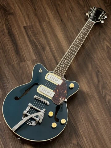 Gretsch G2655T-P90 Streamliner Center Block Jr with Laurel FB in 2-Tone Midnight Sapphire (USED) - Image 2