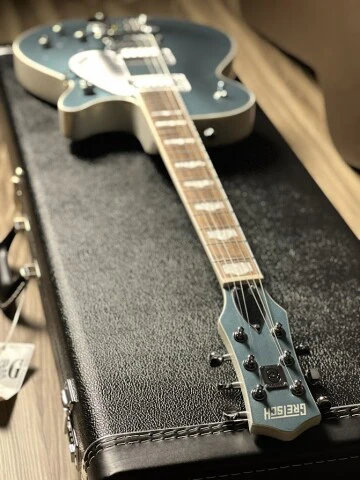 Gretsch G5230T-140 Electromatic 140th Double Platinum Edition Jet in 2-Tone Stone/Pearl Platinum - Image 6
