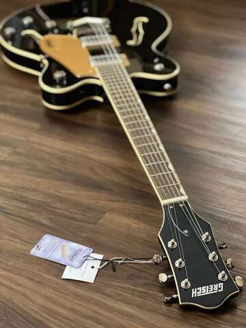 Gretsch G5622 Electromatic Center Block Double-Cut with Laurel FB in Black Gold - Image 5