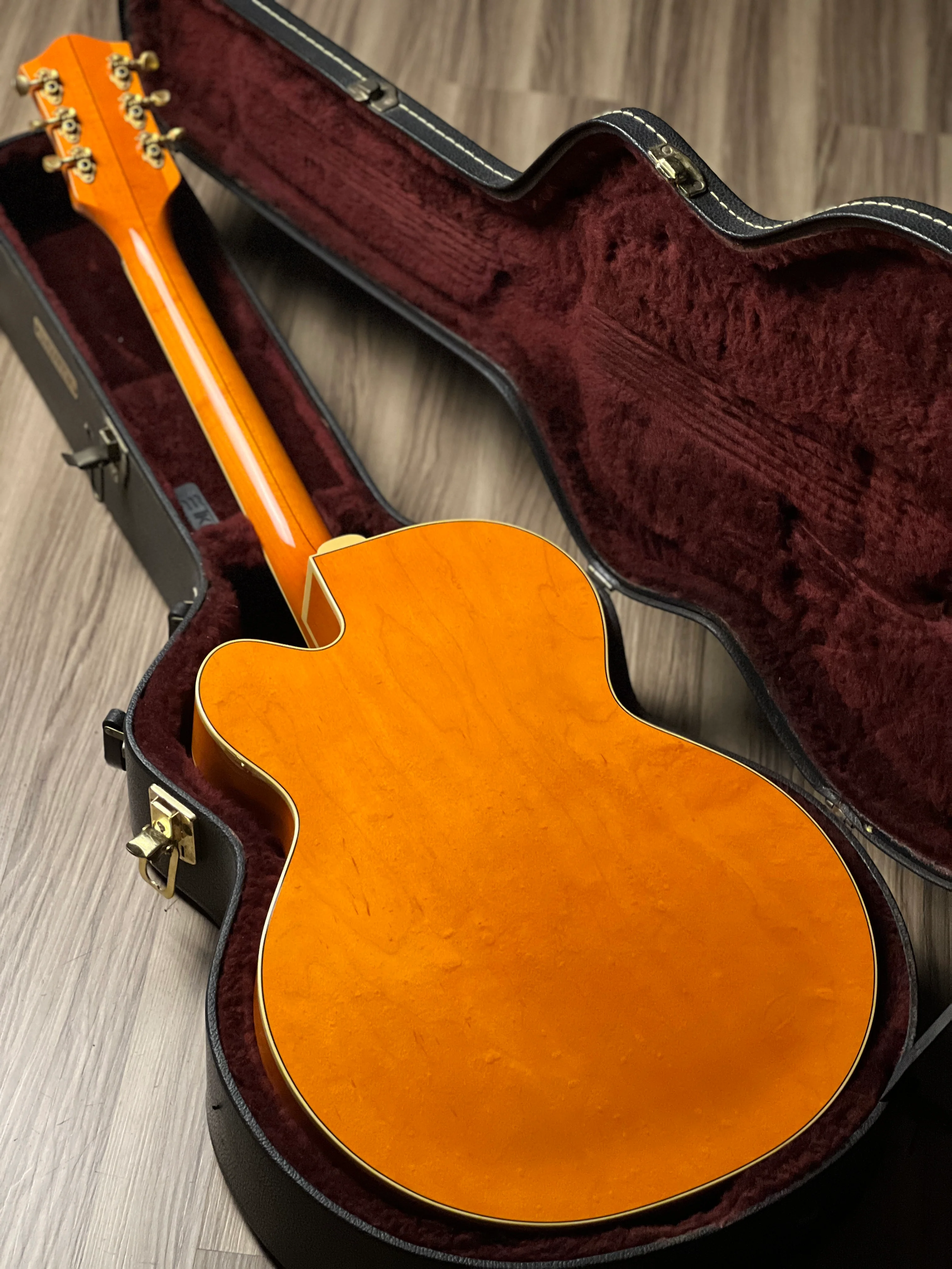 Gretsch G6120-1959 Chet Atkins Hollowbody w/Bigsby in Vintage Orange Stain (USED) JT09041398 - Image 10