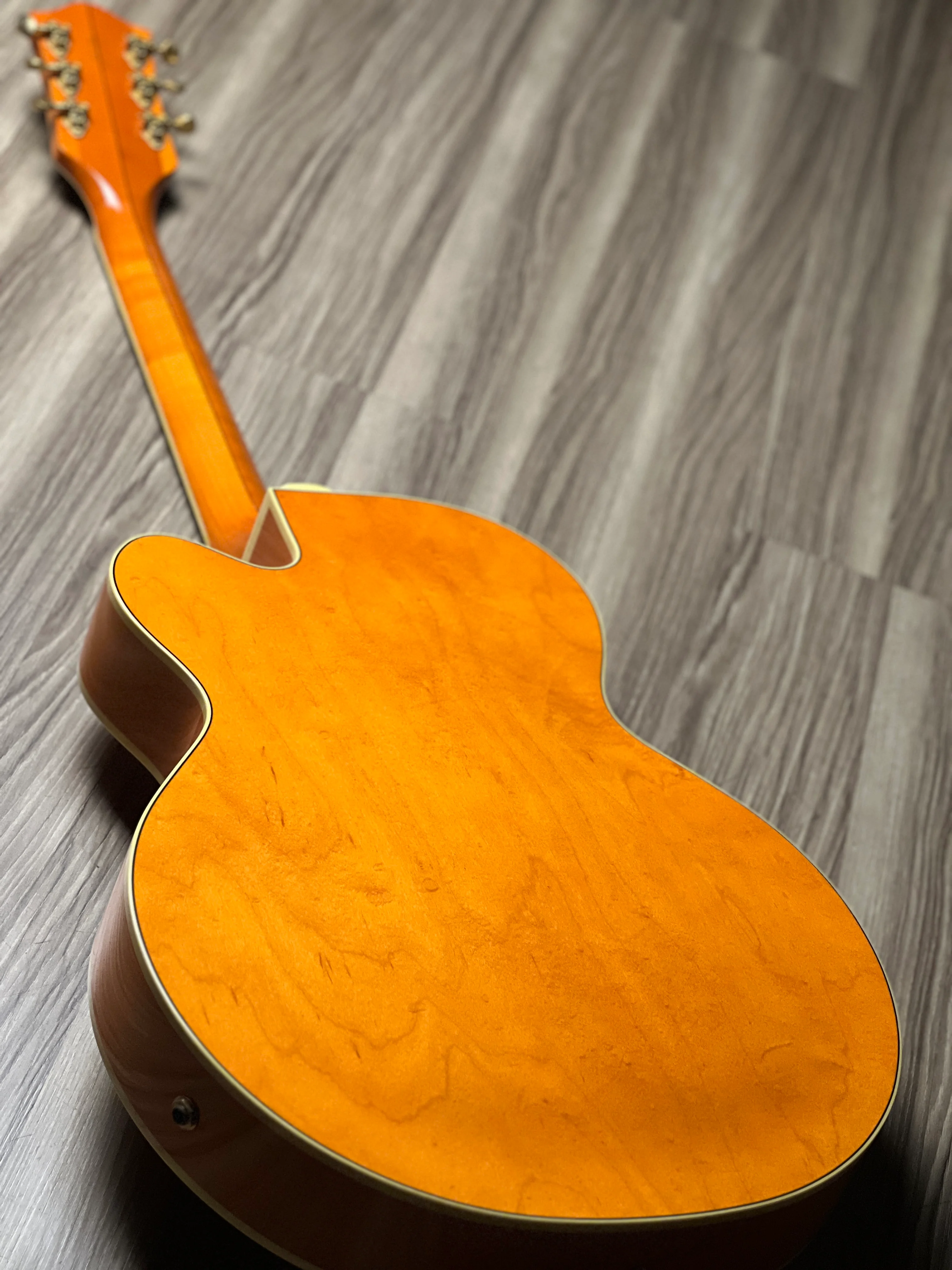 Gretsch G6120-1959 Chet Atkins Hollowbody w/Bigsby in Vintage Orange Stain (USED) JT09041398 - Image 14