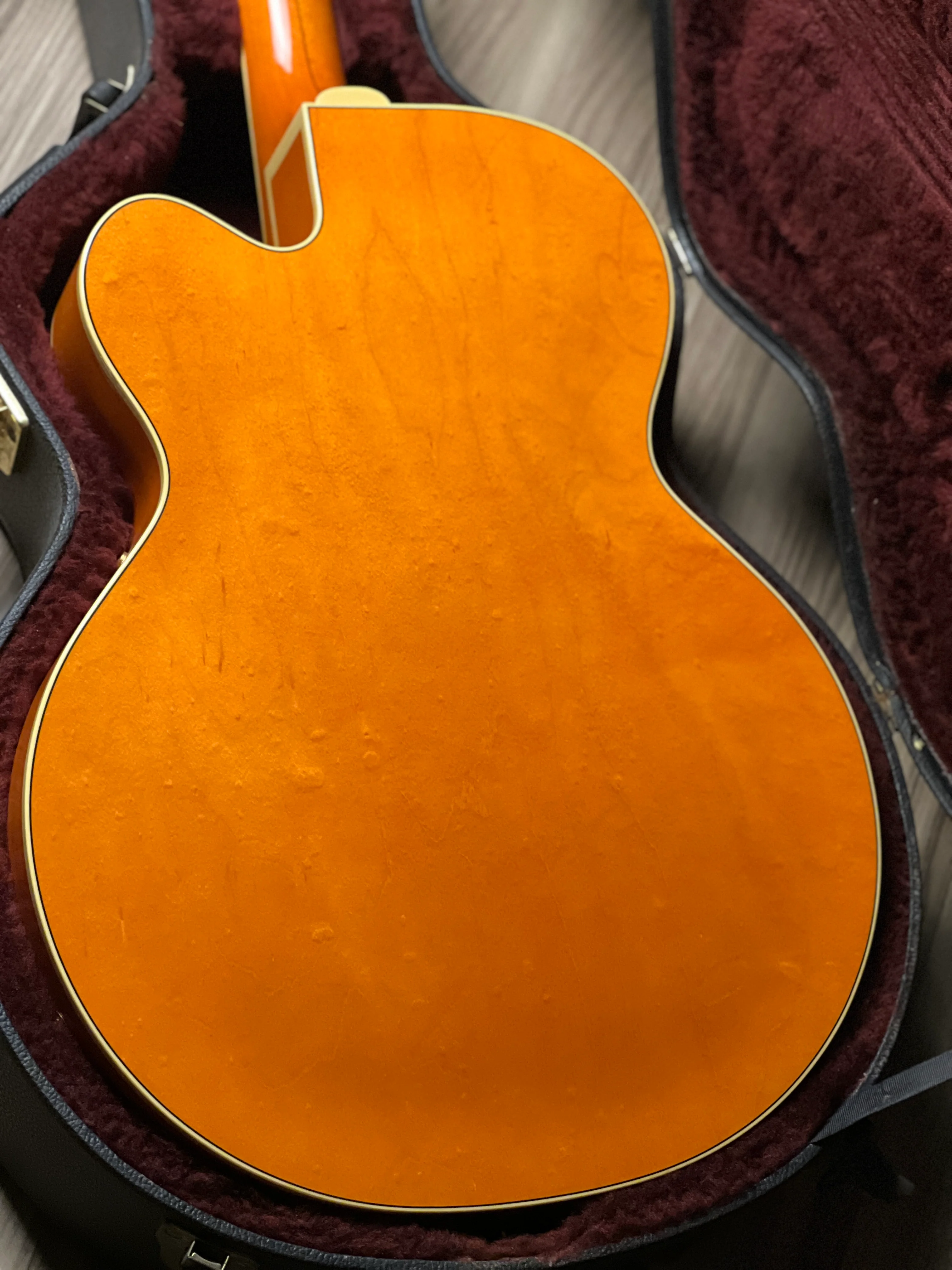 Gretsch G6120-1959 Chet Atkins Hollowbody w/Bigsby in Vintage Orange Stain (USED) JT09041398 - Image 8