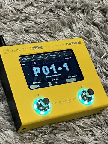 Hotone MP-50 Ampero Mini Multieffects Pedal w/ 9V Adapter - Image 5