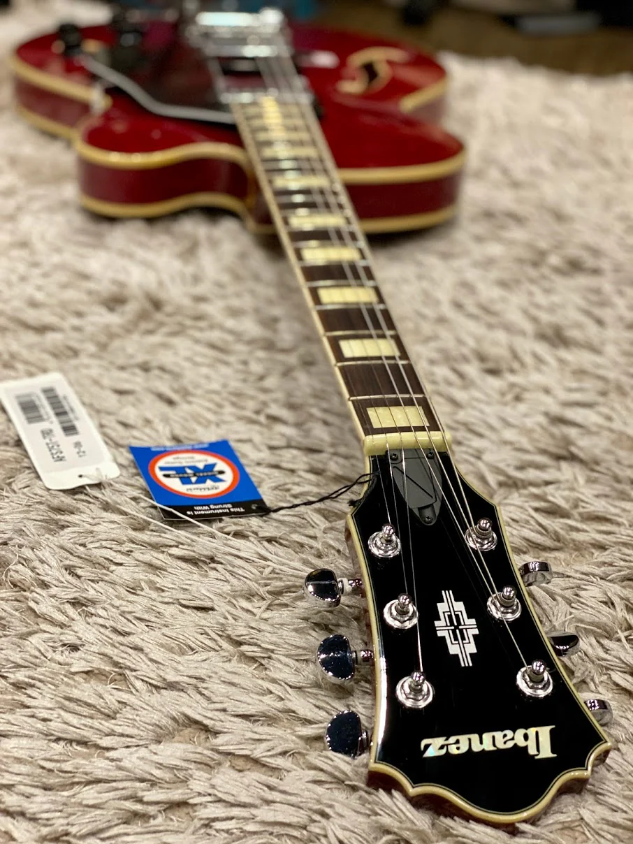 Ibanez AFS75T-TRD Artcore in Trans Red - Image 4