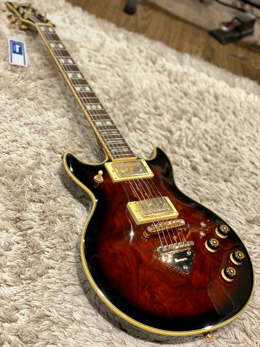 Ibanez AR325-DBS Electric Guitar in Dark Brown Sunburst - Image 2