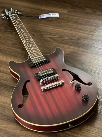 Ibanez Artcore AM53-SRF Sunburst Red Flat - Image 3