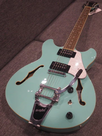 Ibanez AS63T-SFG Semi-Hollow Guitar In Sea Foam Green - Image 4