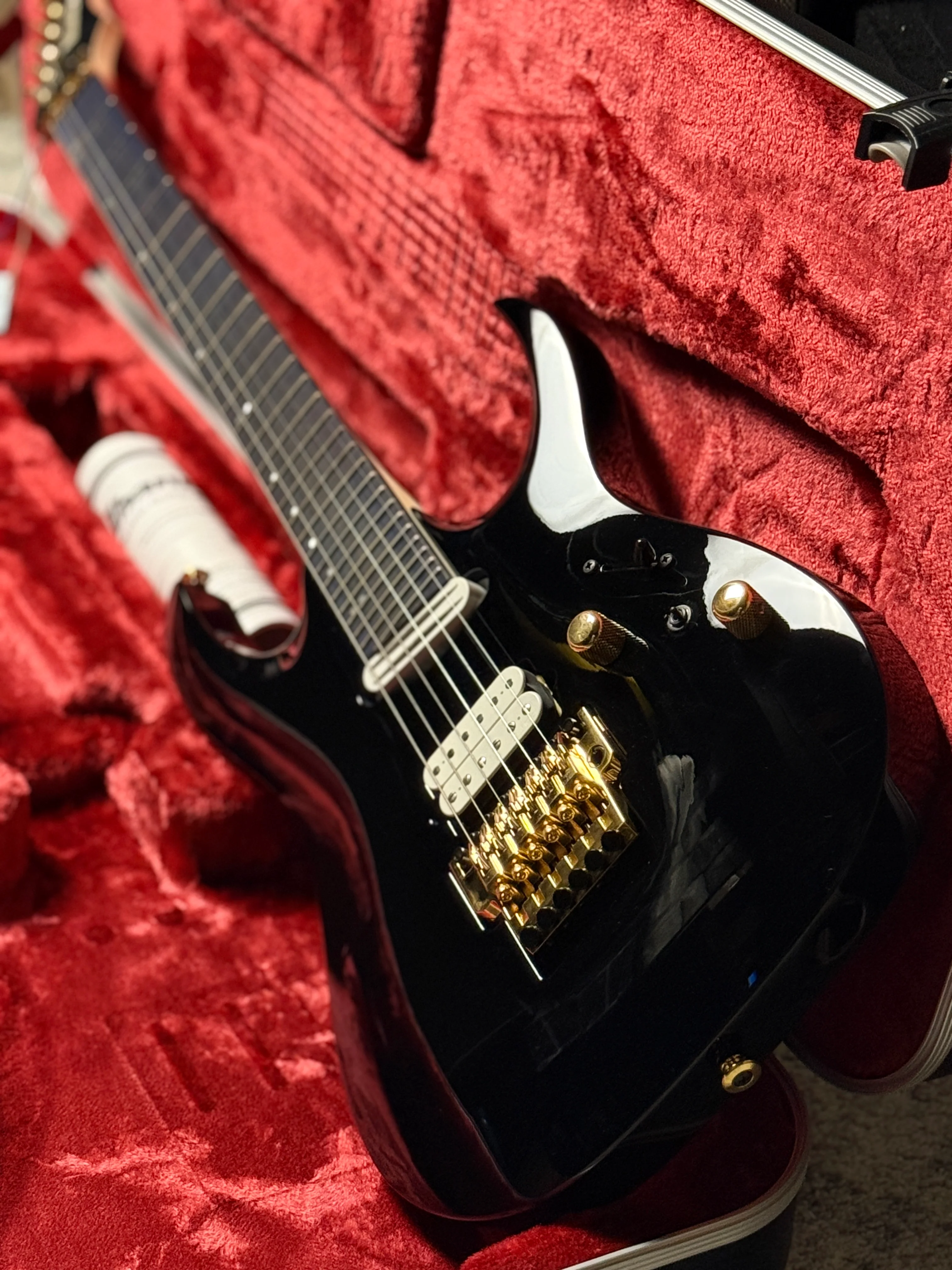 Ibanez Axion Label RGA622XH with Case in Black F2524390 - Image 5