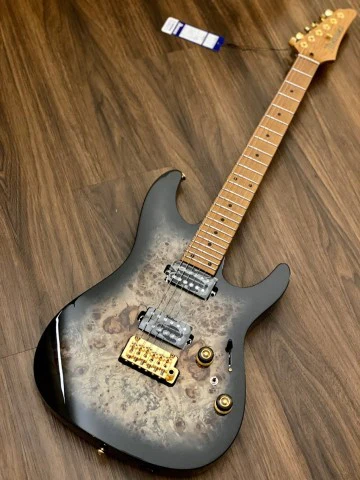 Ibanez AZ242PBG-CKB Premium Electric Guitar In Charcoal Black Burst - Image 2