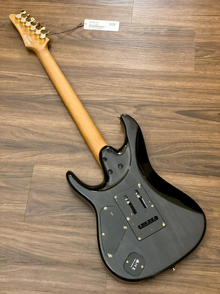 Ibanez AZ242PBG-CKB Premium Electric Guitar In Charcoal Black Burst - Image 4