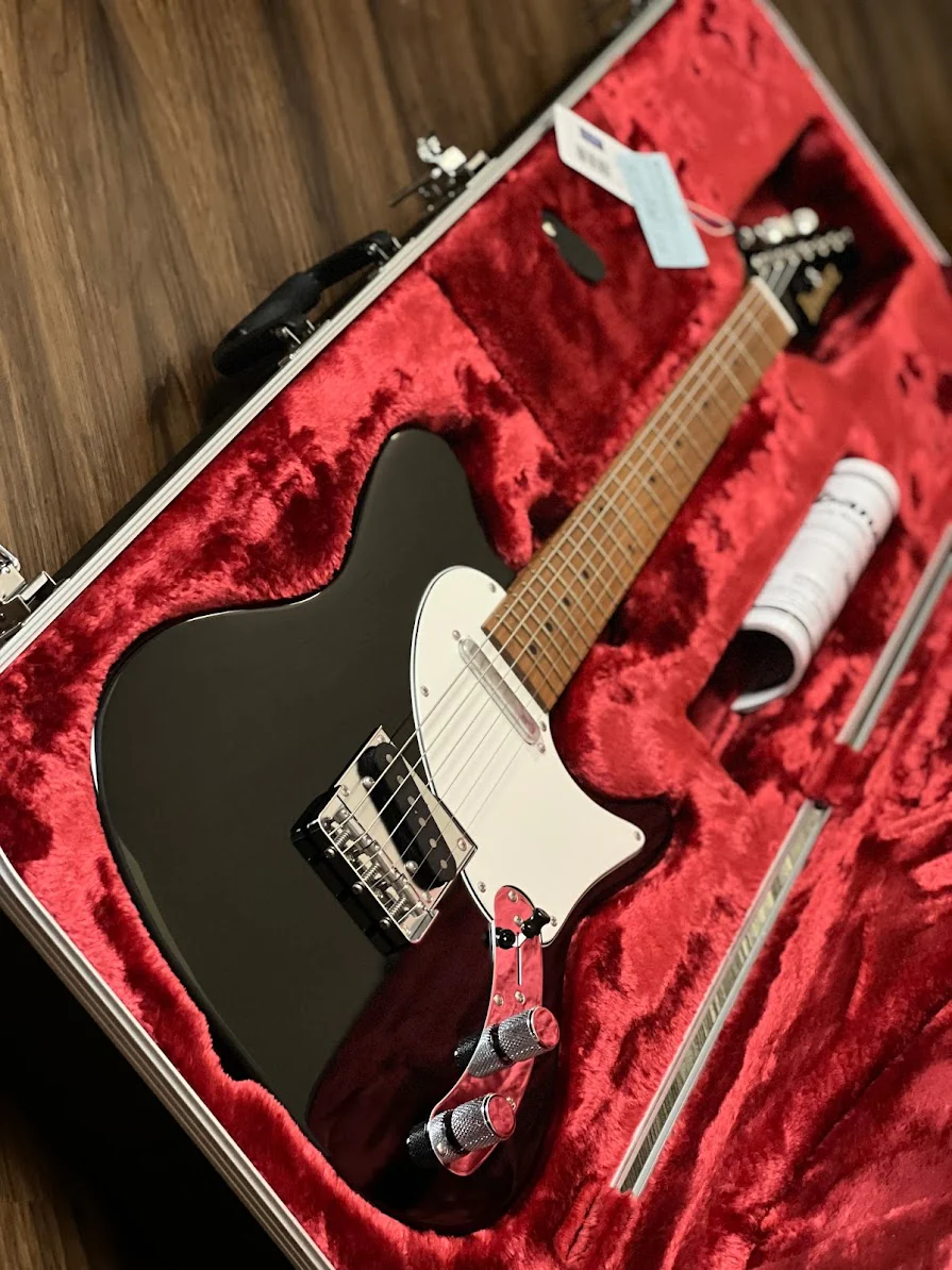 Ibanez FLATV1-BK Josh Smith Signature in Black - Image 4