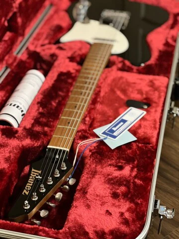 Ibanez FLATV1-BK Josh Smith Signature in Black - Image 6
