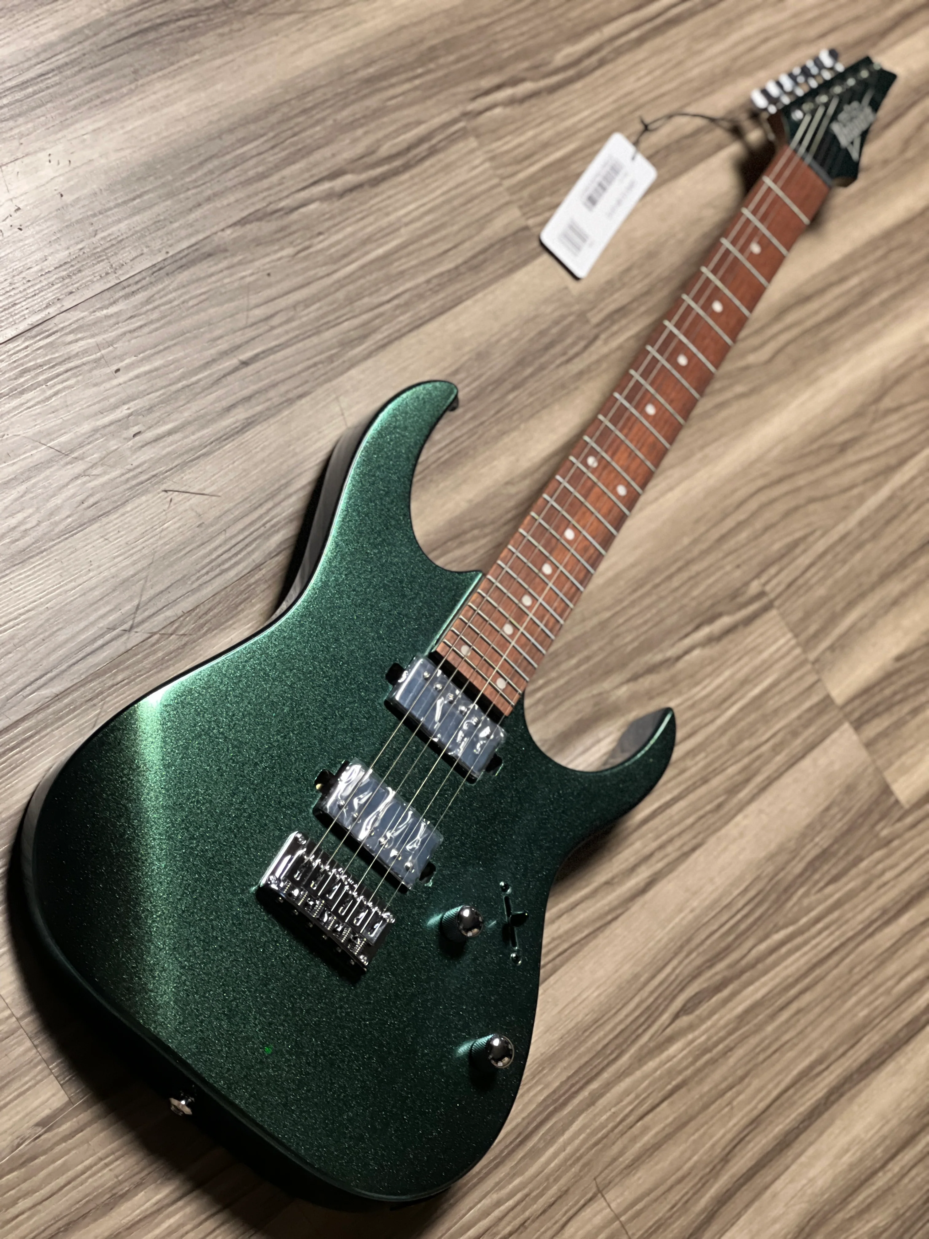 Ibanez GRG121SP-GYC in Green Yellow Chameleon - Image 3
