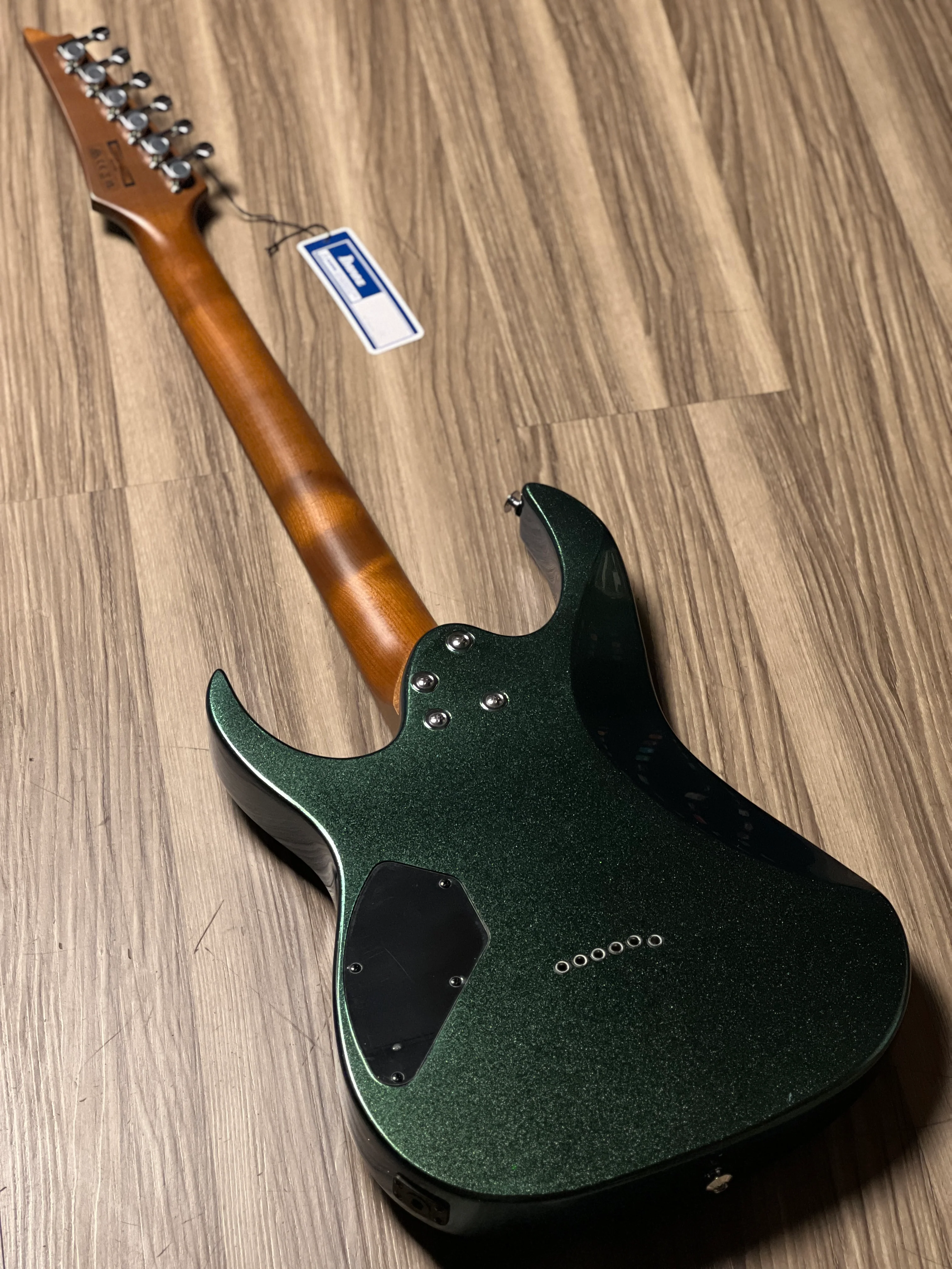 Ibanez GRG121SP-GYC in Green Yellow Chameleon - Image 5